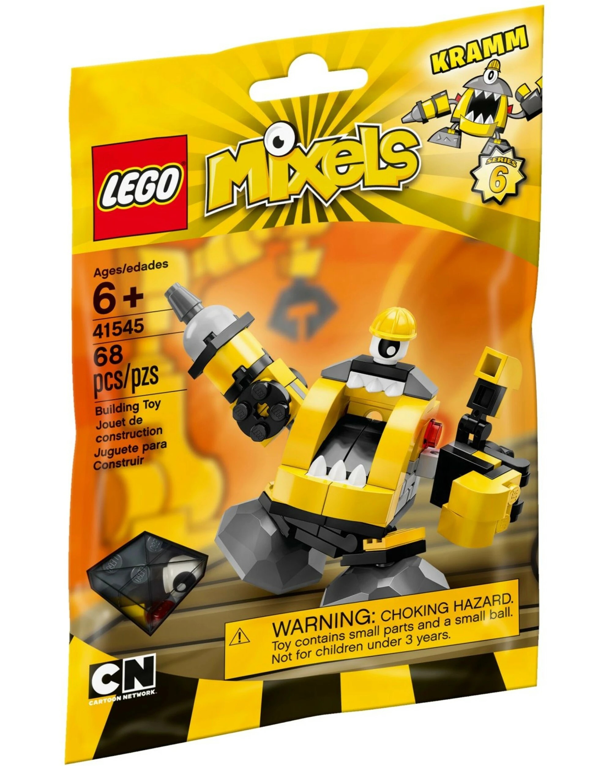 1 LEGO 41545 Kramm Mixels Weldos Tribe Building Kit, 1 of 1