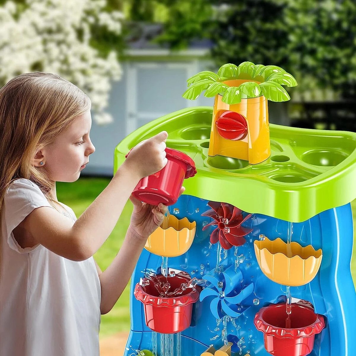 4 AUSWAY Waterfall Wall Water Table Sand Pit Play Ground Activity Centre, 4 of 9