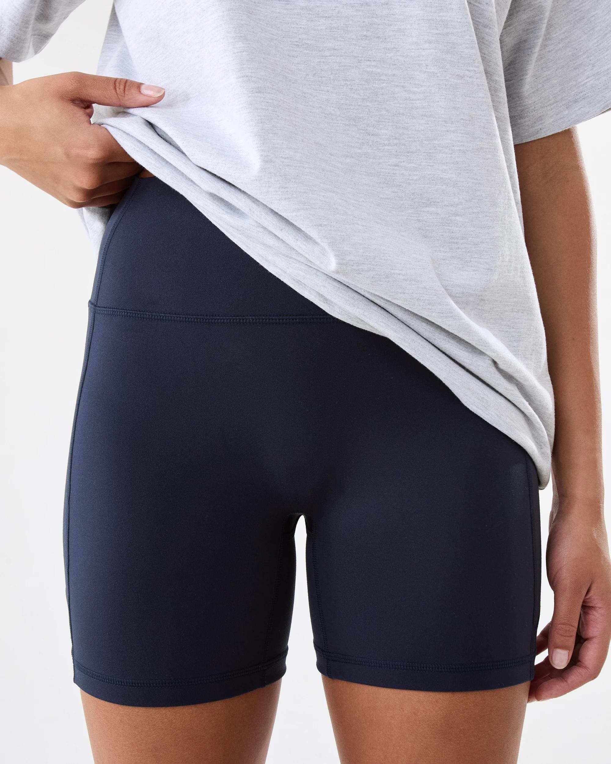 1 Active Womens Ultrasoft Shorts Shade Navy, 1 of 7