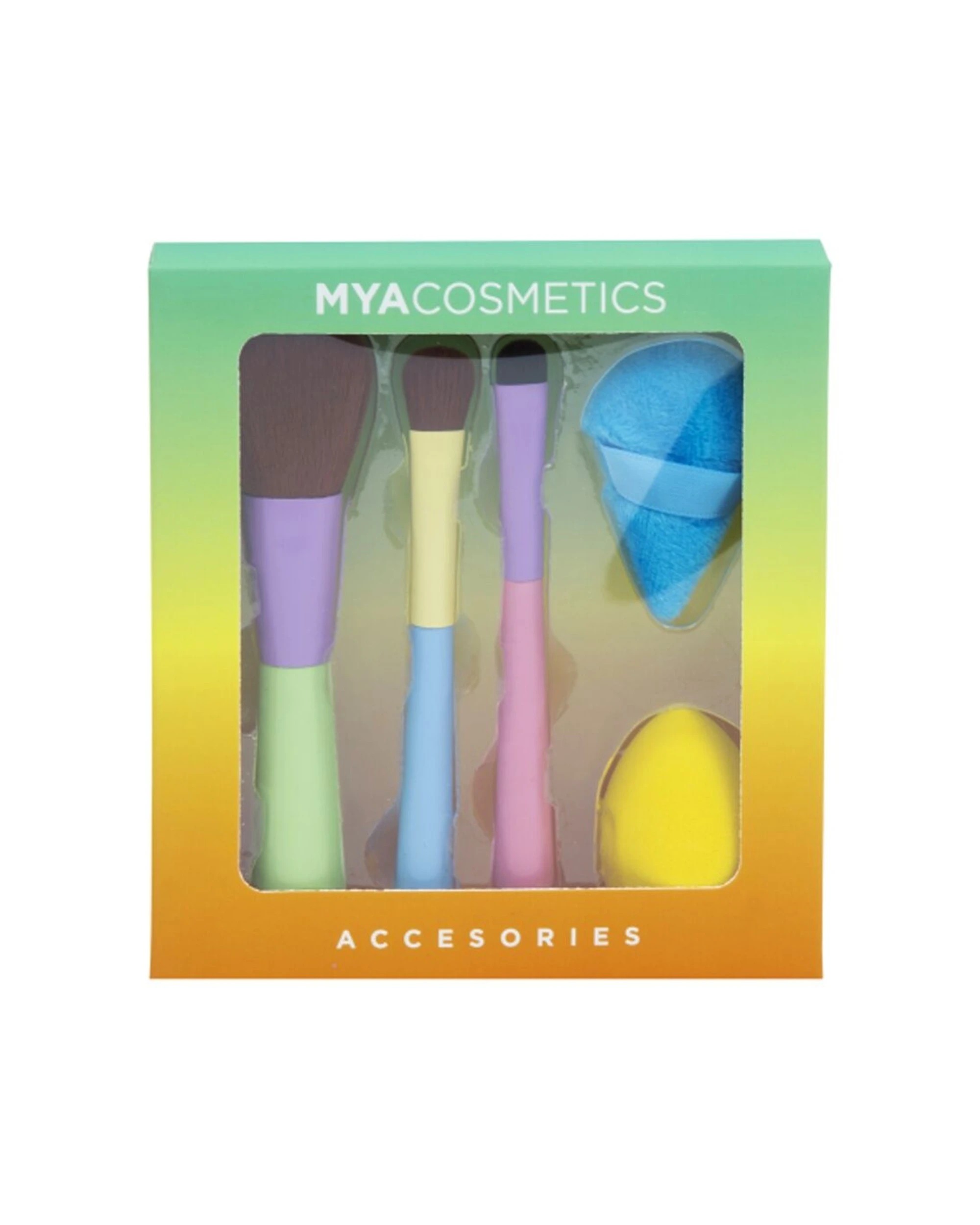2 MYA Makeup Brushes & Sponges 2PK Complete Set - Multi, 2 of 4