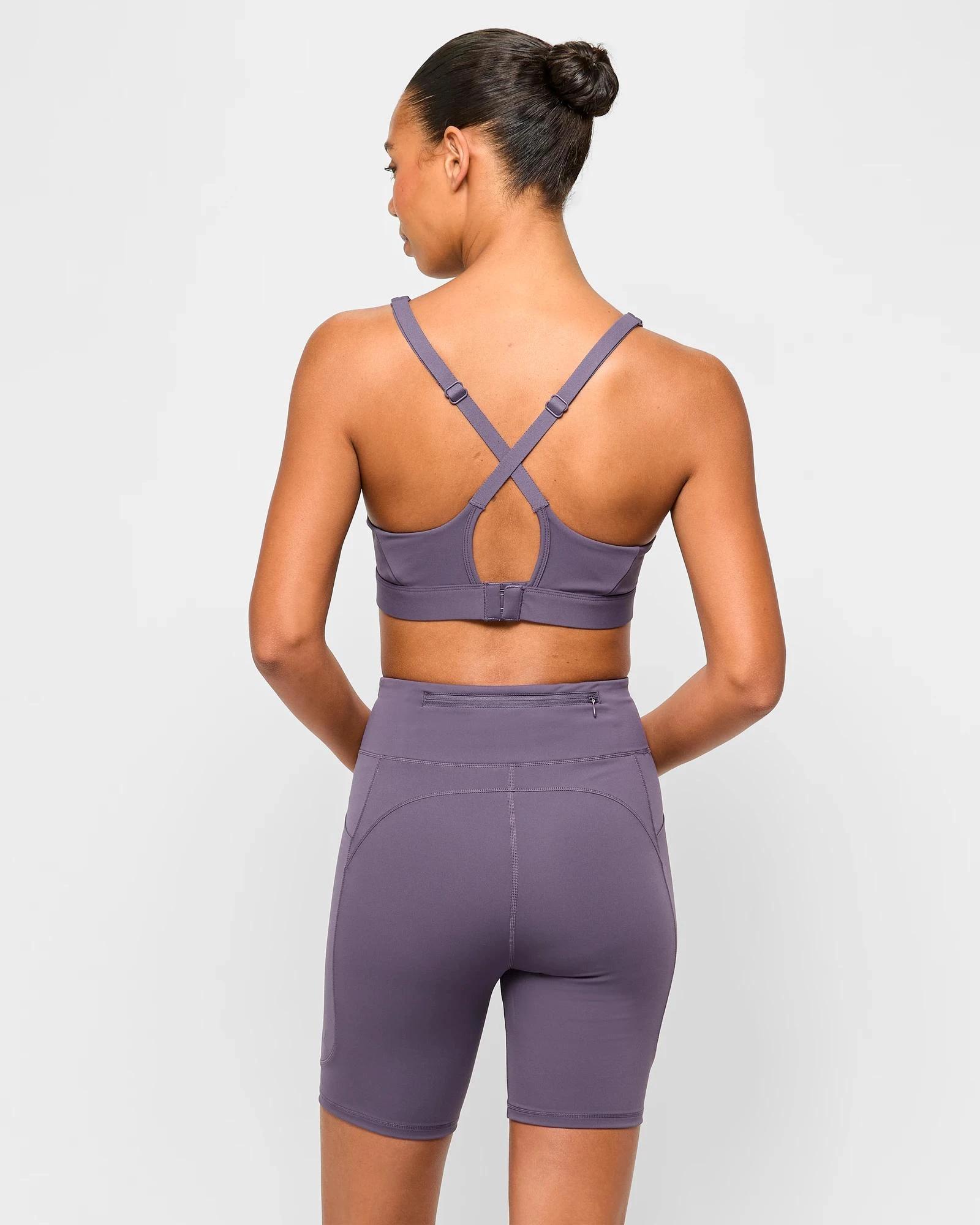 4 Target Active Infinity Sculpt High Rise Bike Shorts DUSTY VIOLET, 4 of 5