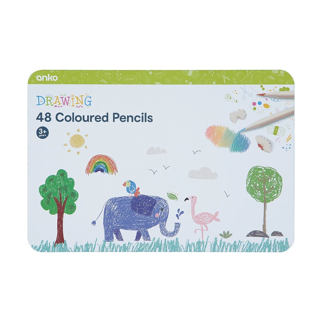 1 48 Pack Coloured Pencils, 1 of 8