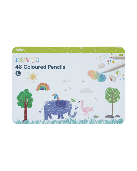 48 Pack Coloured Pencils