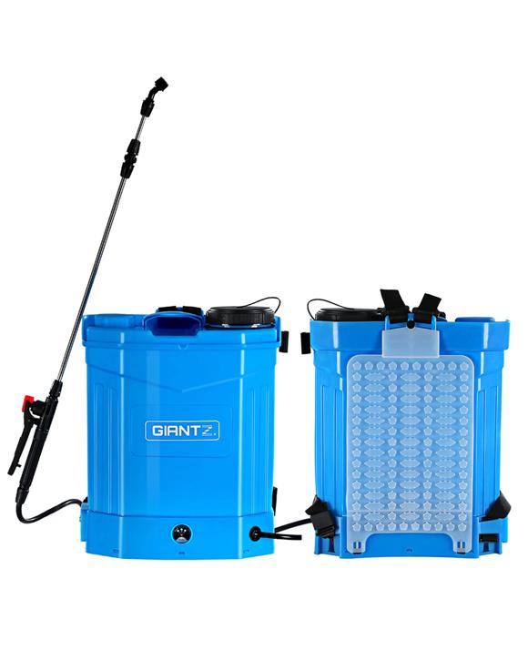 Giantz Weed Sprayer Electric 16L Knapsack Backpack Pesticide Spray Farm Garden - Blue