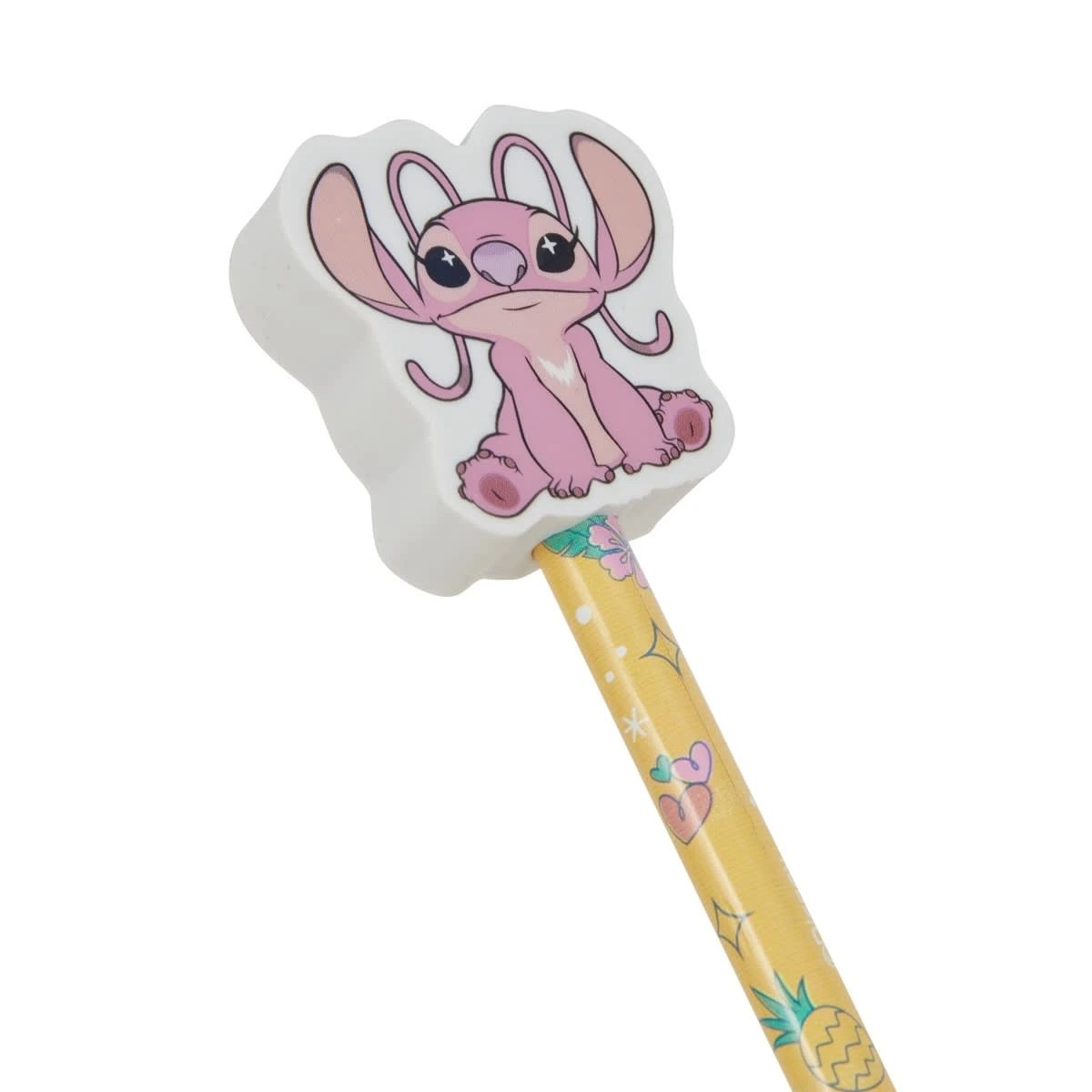 3 Disney Stitch Pencil and Eraser Set, 3 of 4