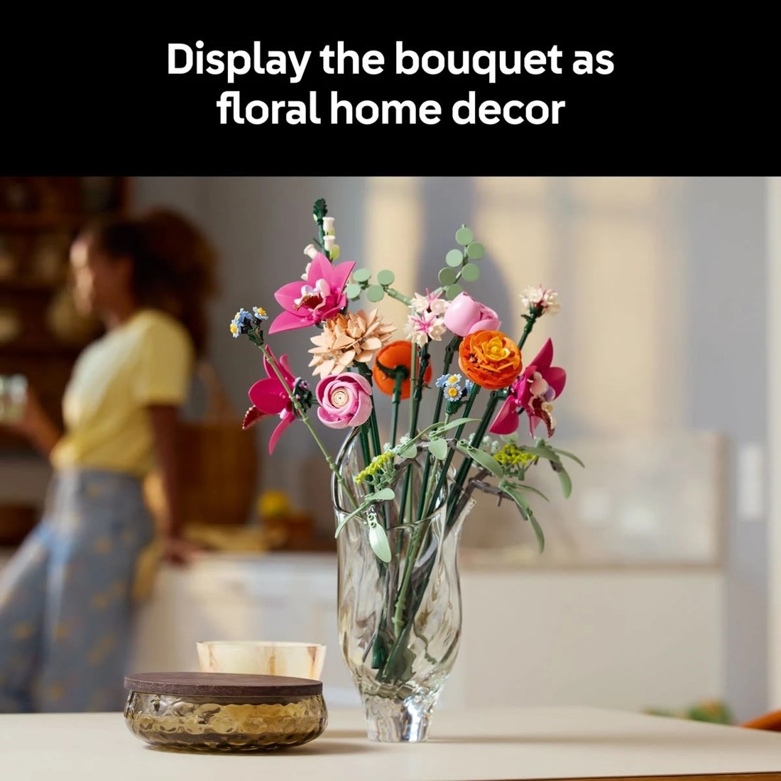 9 LEGO Botanicals Pretty Pink Flower Bouquet 10342, 9 of 10