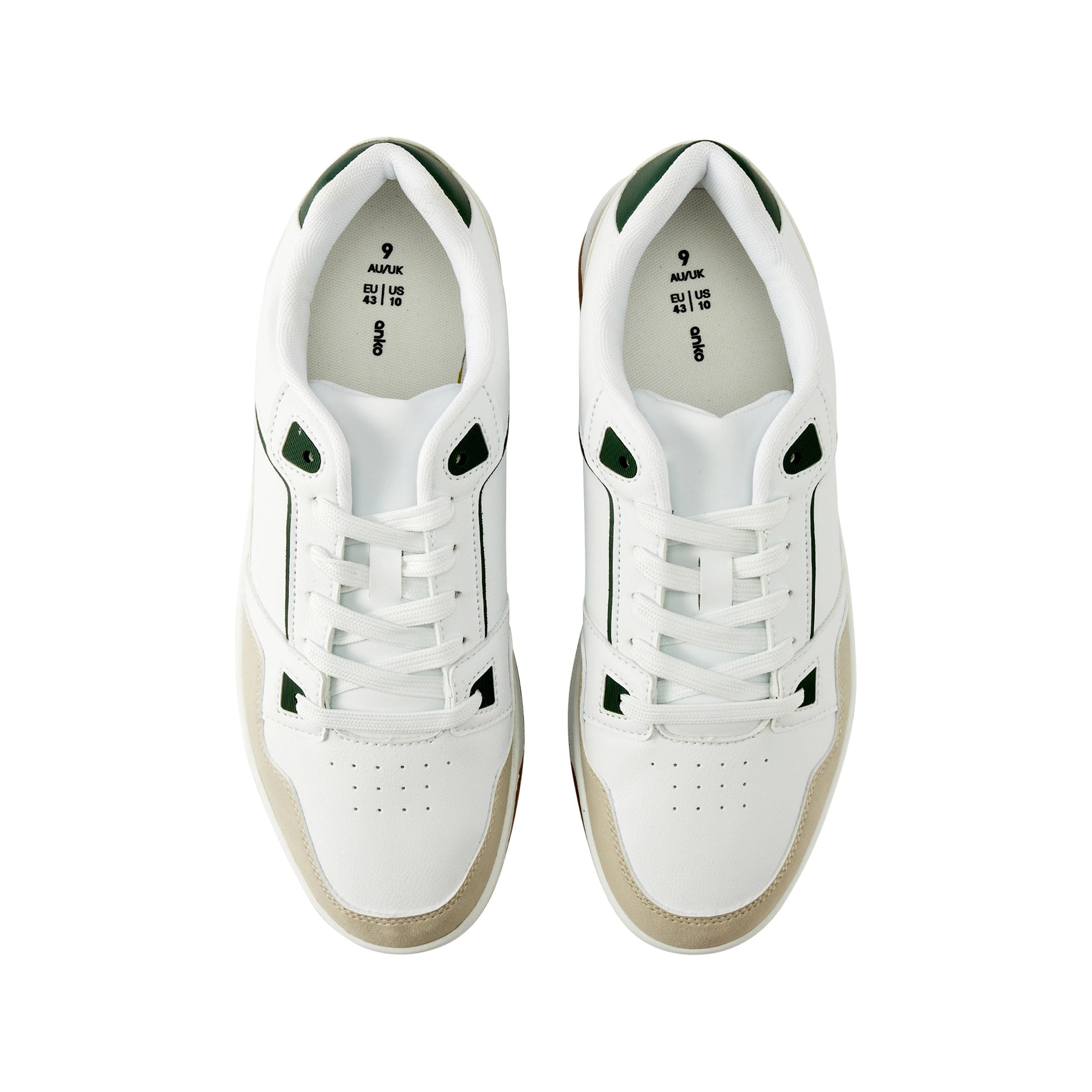 3 Panel Trainer Sneakers White, 3 of 5