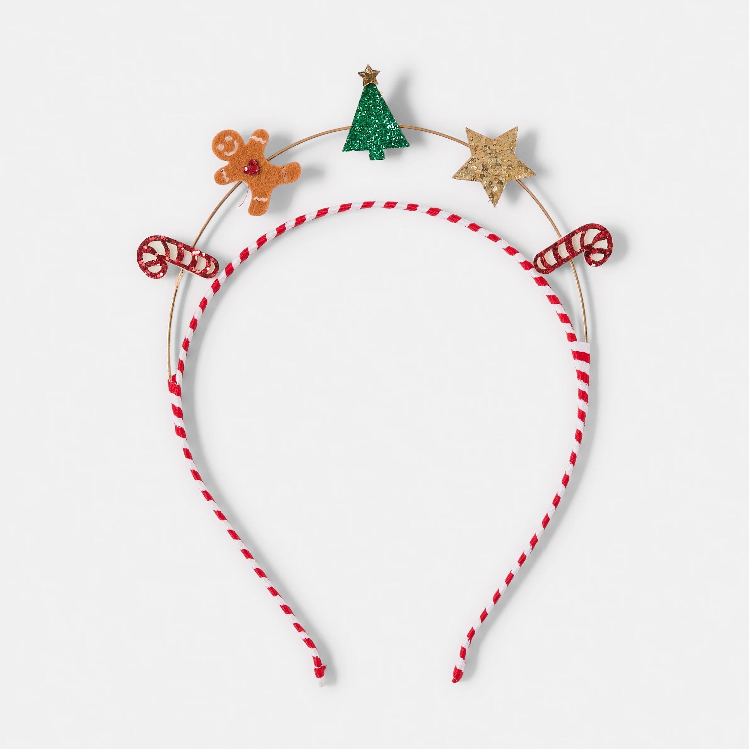 3 Christmas Candy Cane Headband, 3 of 4