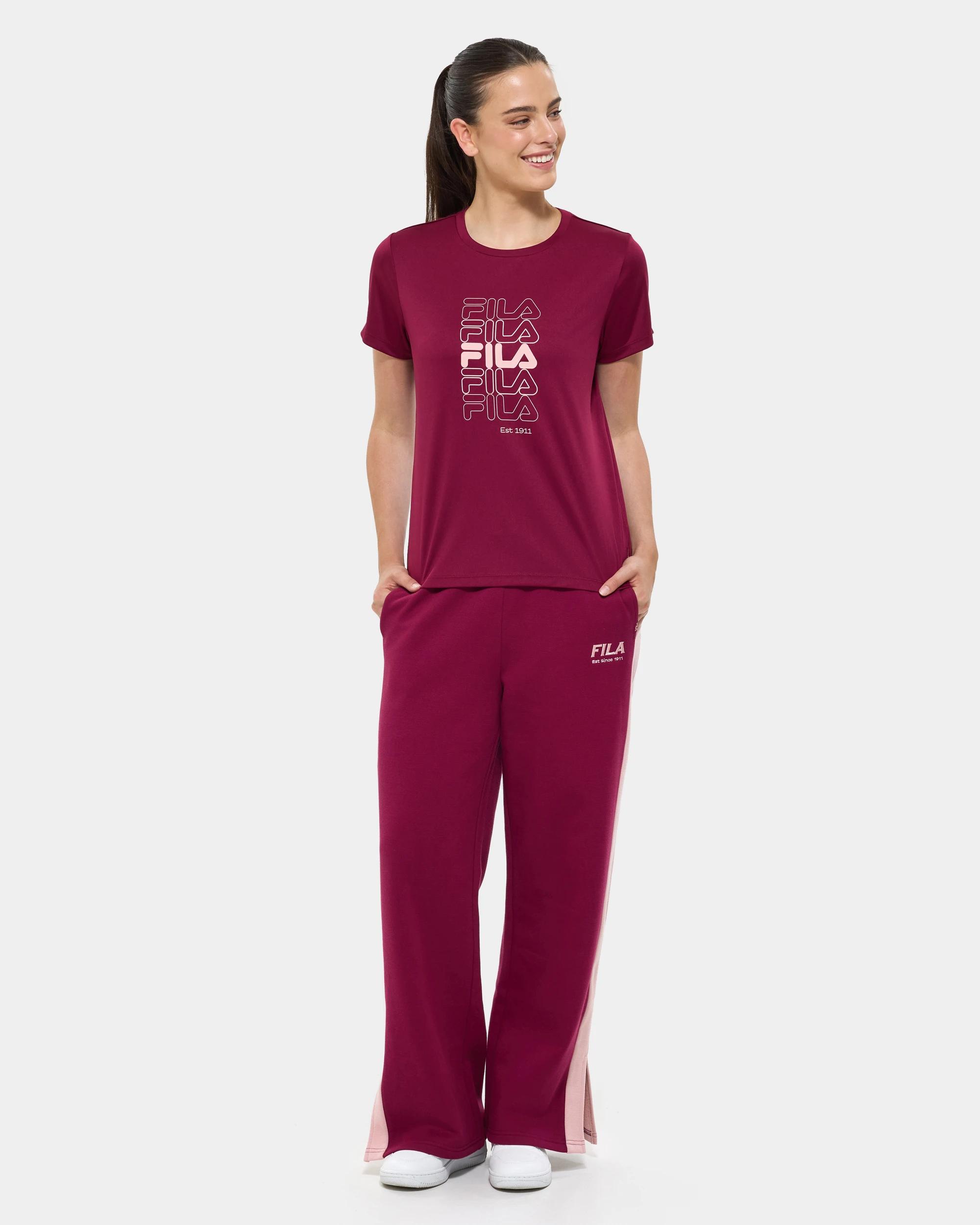 2 Fila Dara T-Shirt WINE, 2 of 7