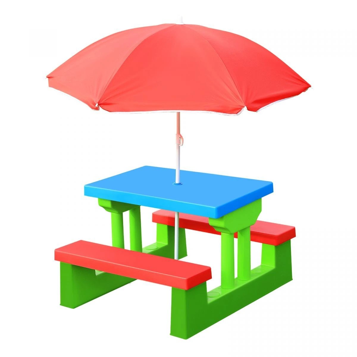 5 Ausway Outdoor Garden Kids Children Picnic Table Set, 5 of 5