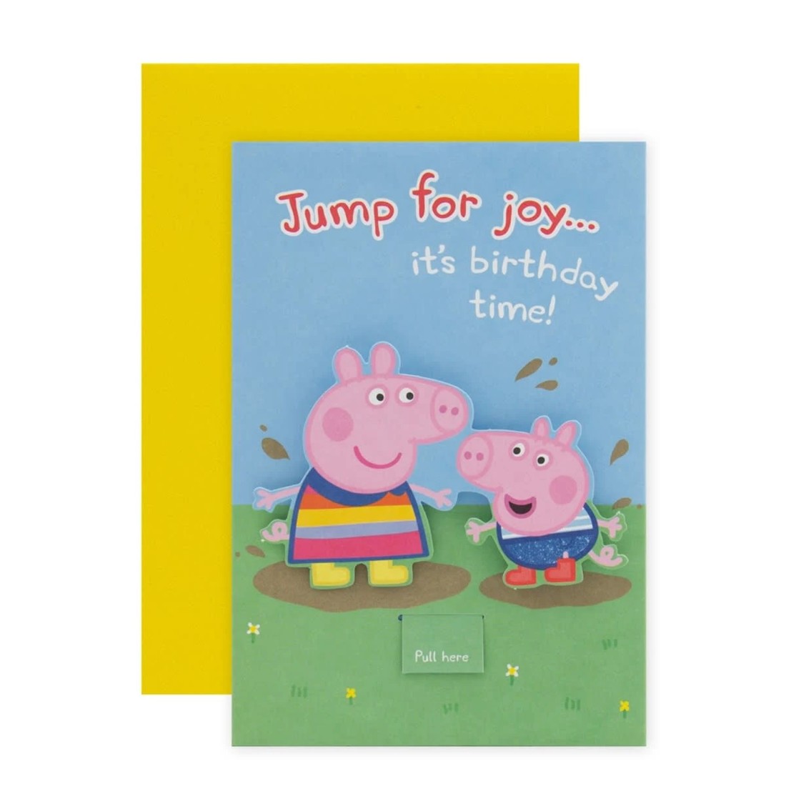 1 Connections from Hallmark Peppa Pig Birthday Card - Jump for Joy!, 1 of 3