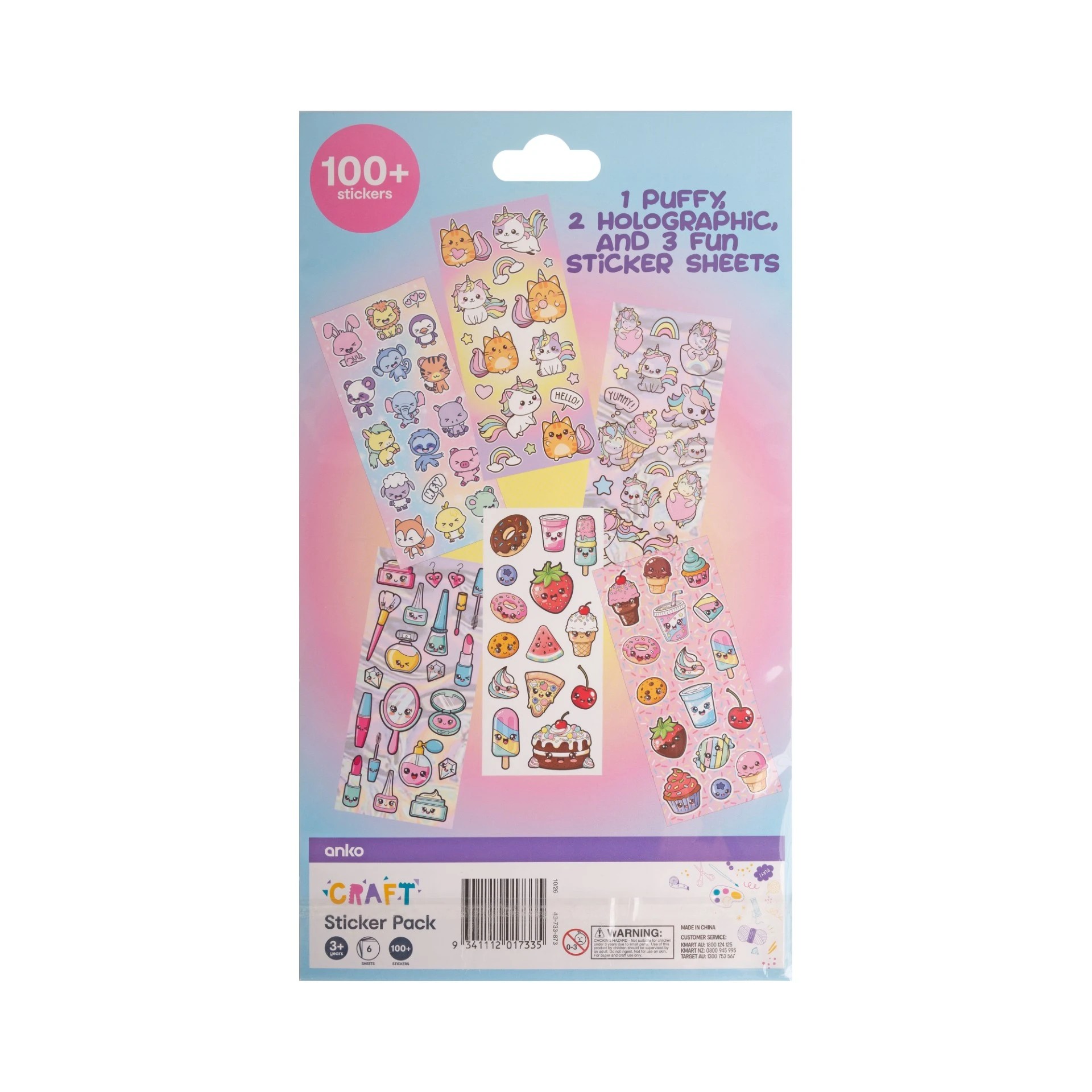 7 6 Sheet Sticker Pack - Assorted, 7 of 7