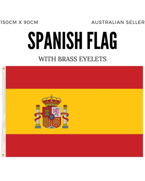 BR Costumes Spain Country Flag Spanish Outdoor 2 Pack