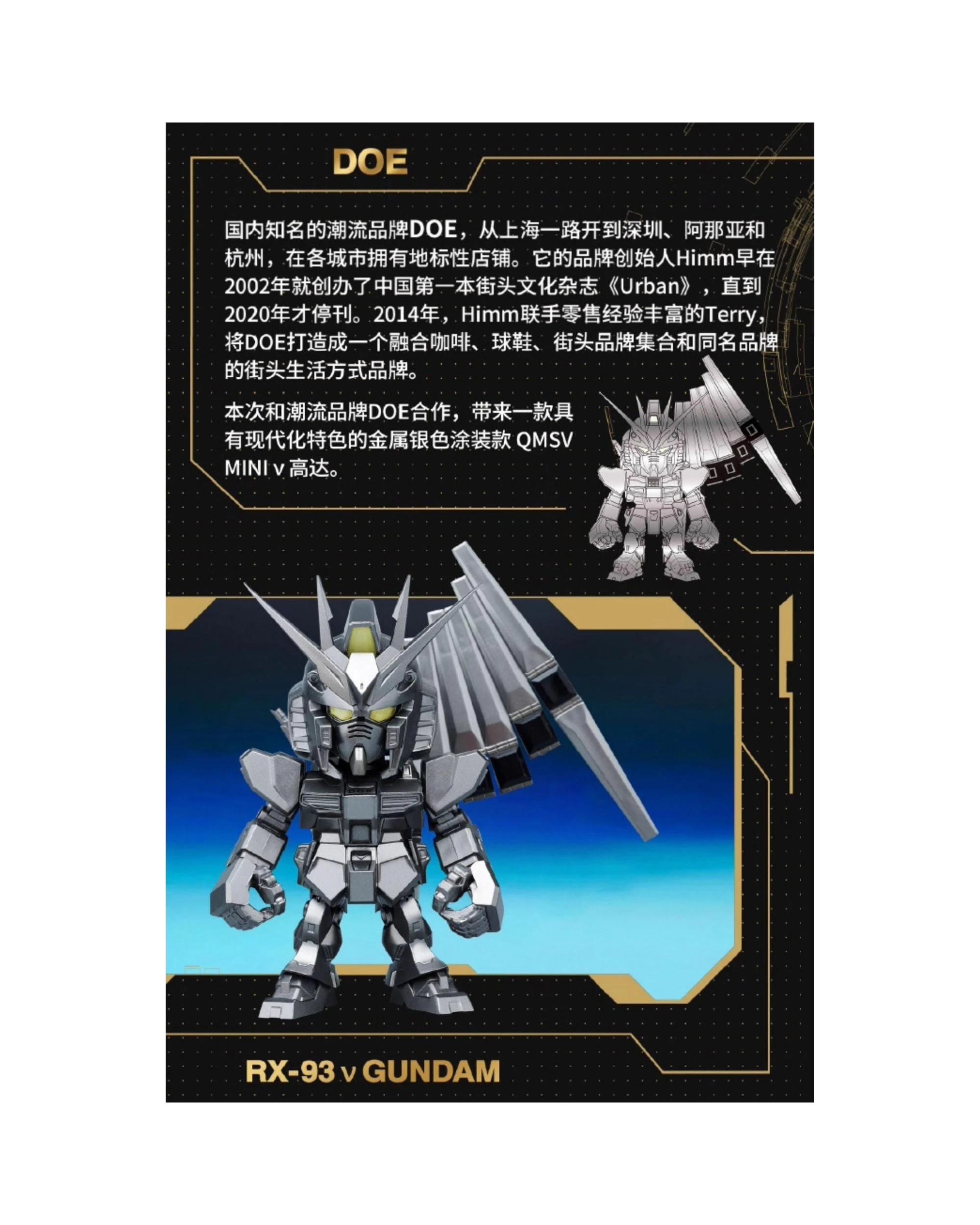 9 Bandai Shokugan QMSV Mini Gundam 5th Anniversary Special Edition Blind Box, 9 of 9