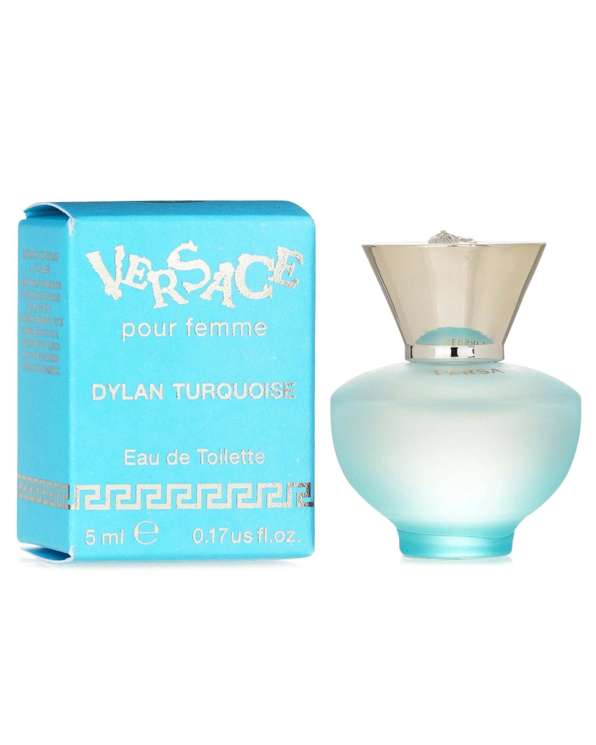 1 Versace Dylan Turquoise Eau De Toilette (Miniature) 5ml/0.17oz, 1 of 2