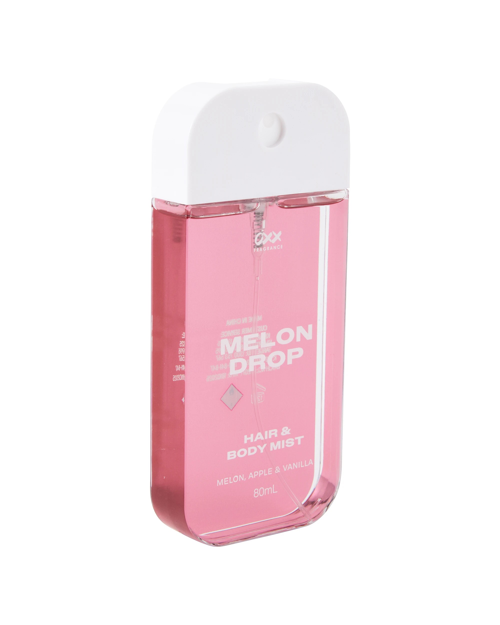 3 OXX Fragrance Melon Drop Hair and Body Mist 80ml - Melon, Apple and Vanilla Scented, 3 of 6