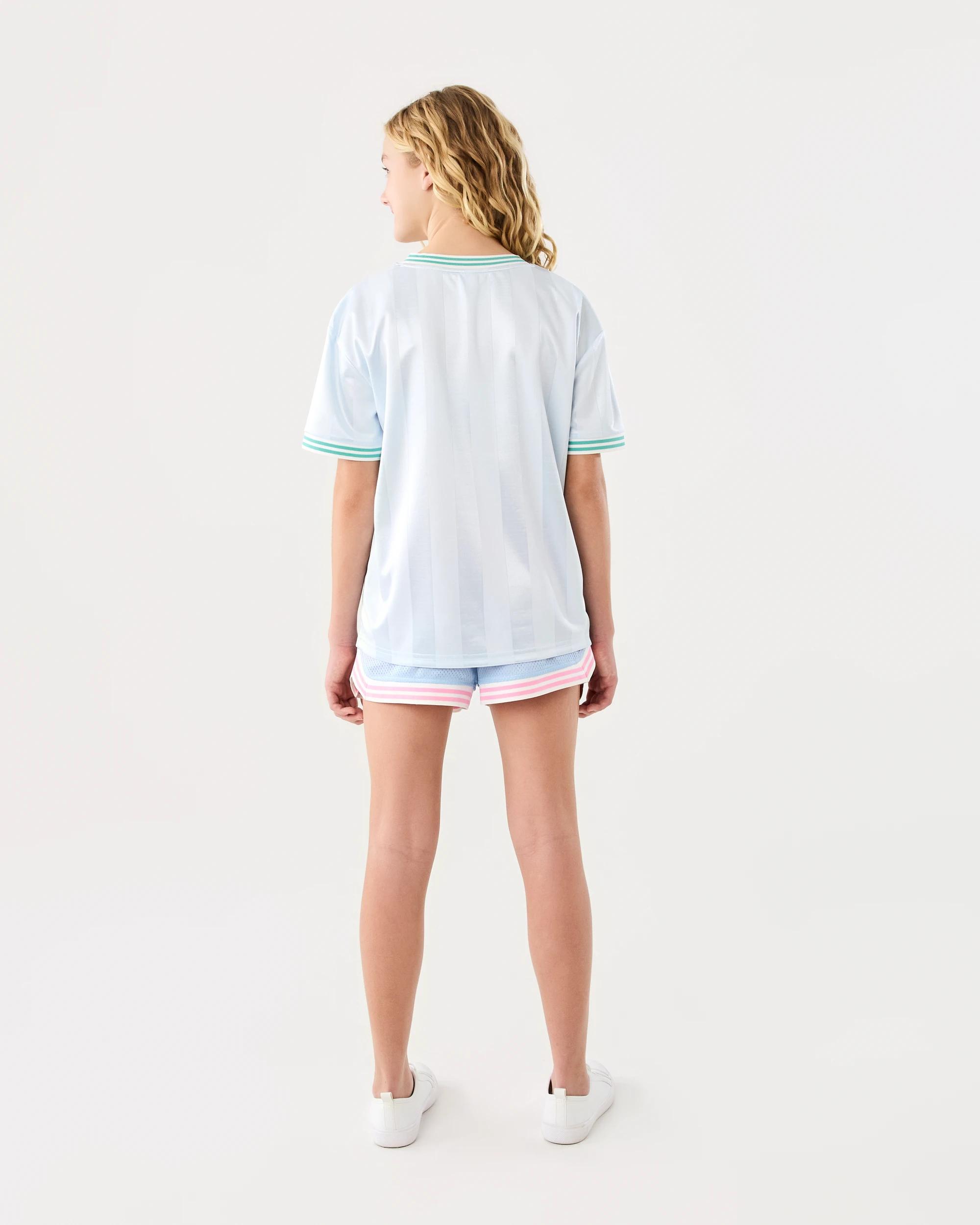 8 Mesh T-shirt Blu Flwr, 8 of 8