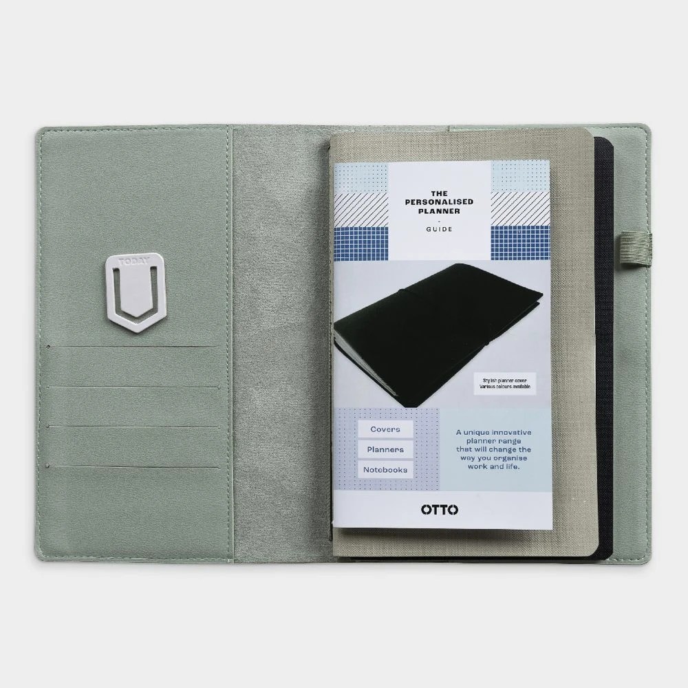 3 Otto Personal Undated Planner Teal, 3 of 9