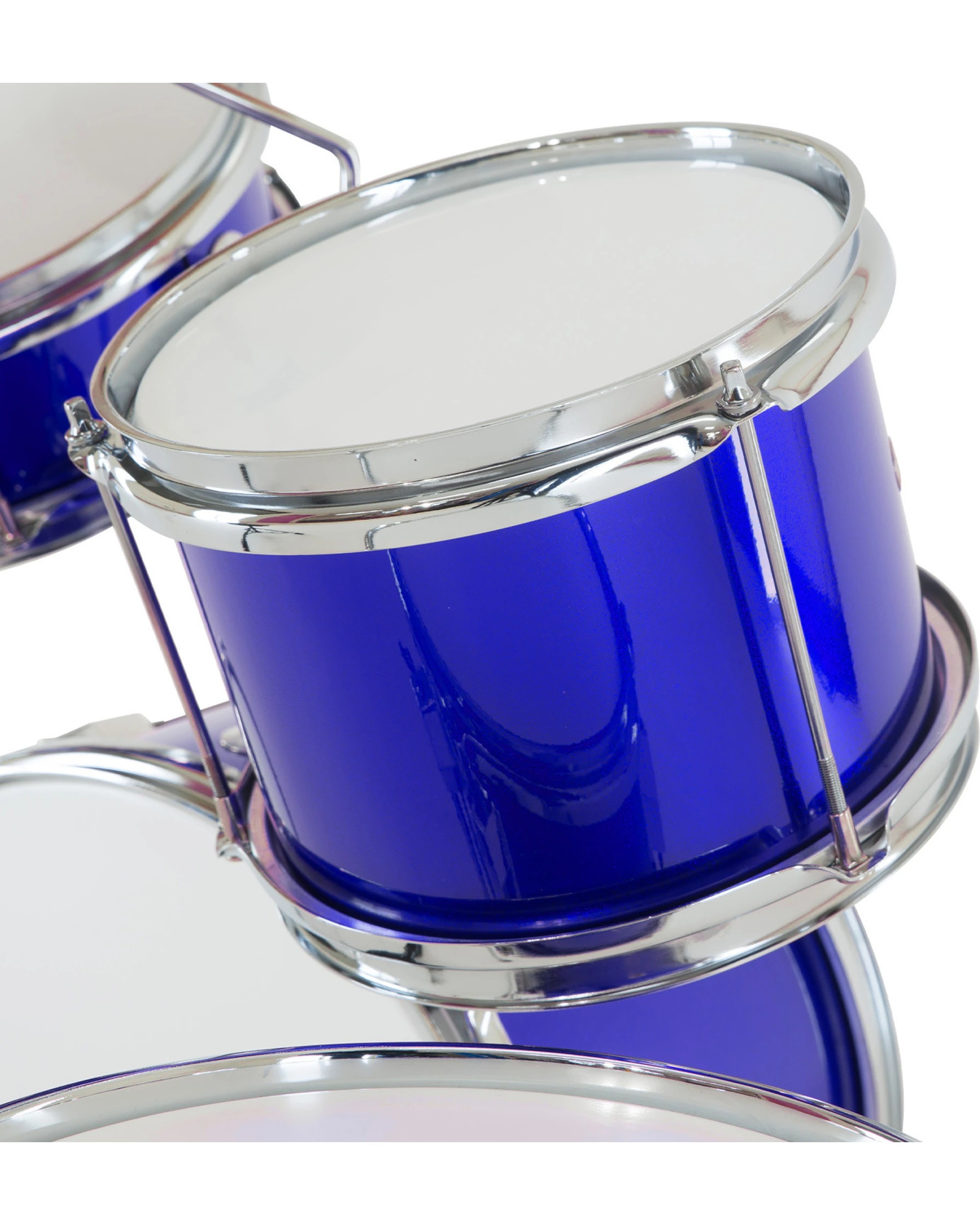 5 Karrera Kids 4pc Drum Set Kit in Blue - Blue, 5 of 7