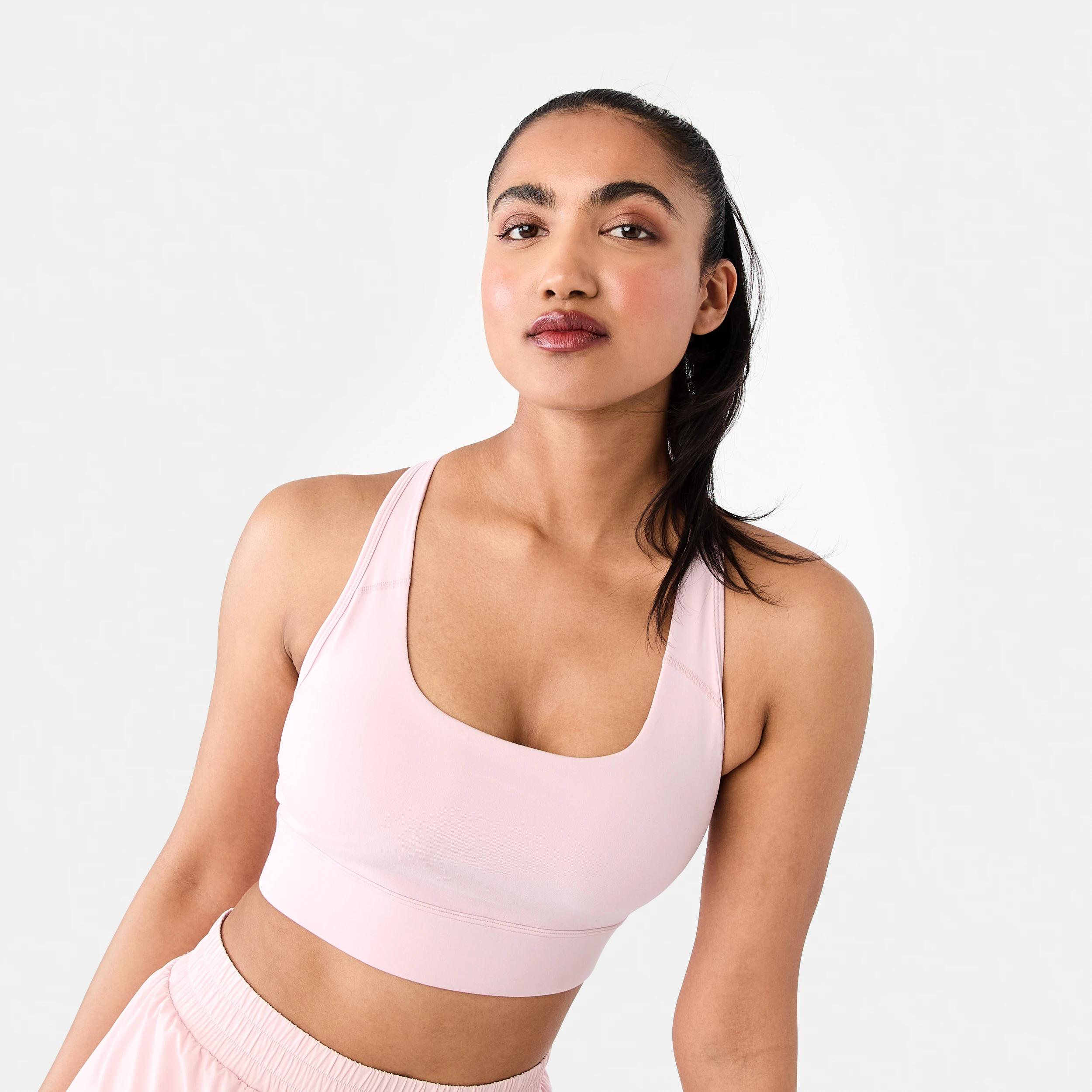1 Active Womens Performance Crop Top AURA PINK, 1 of 10