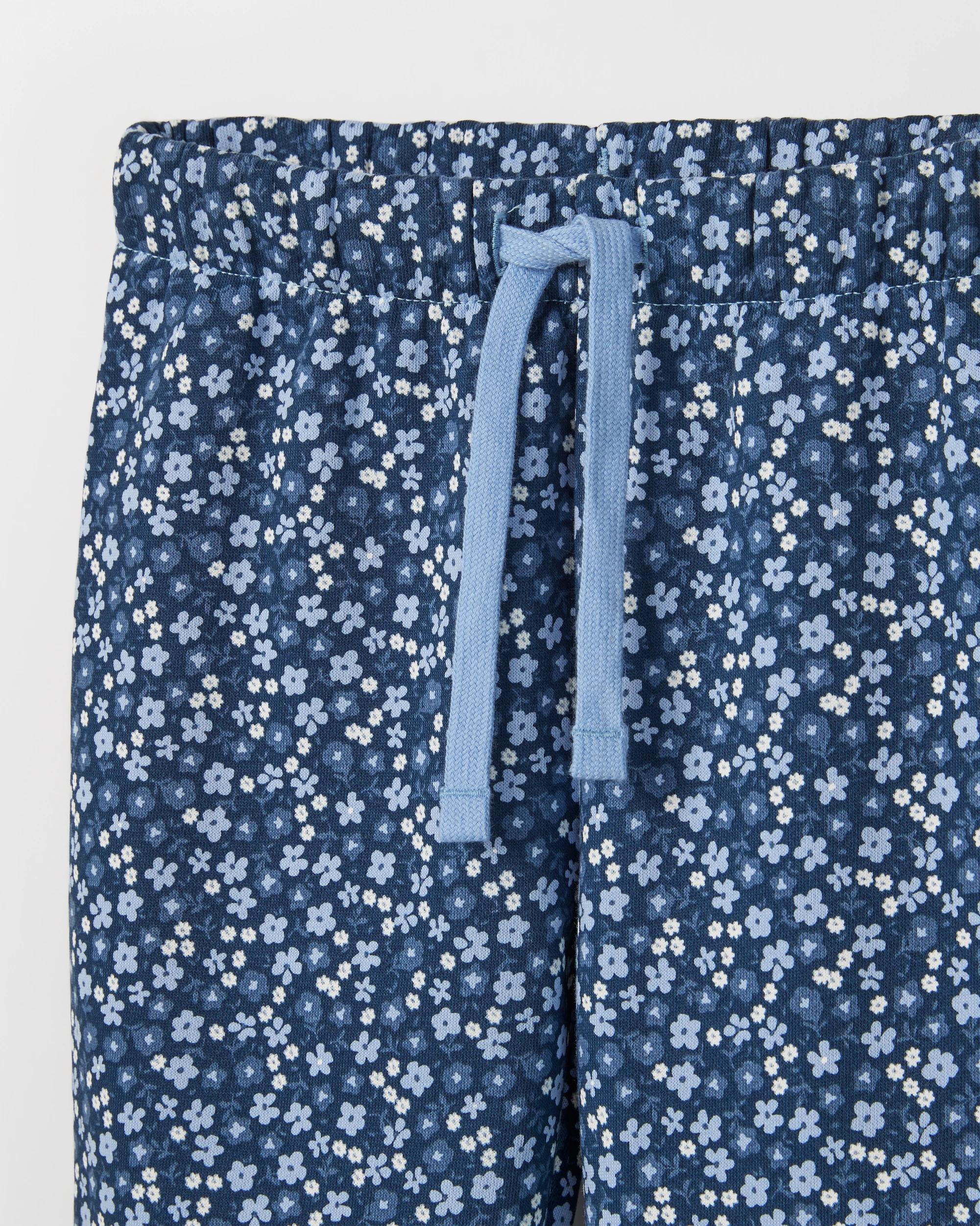 2 Target Kids Australian Cotton Blend Fashion Co-Ord Trackpants DITSY AOP BLUE, 2 of 2