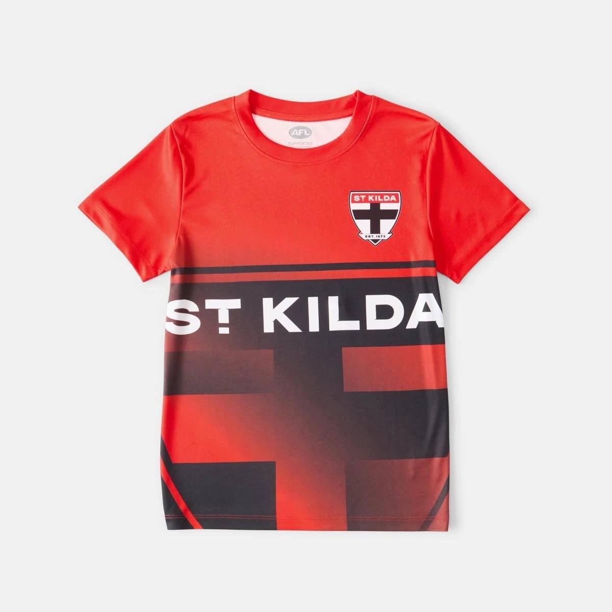 9 Official AFL Kids Training T-shirt St Kilda, 9 of 10