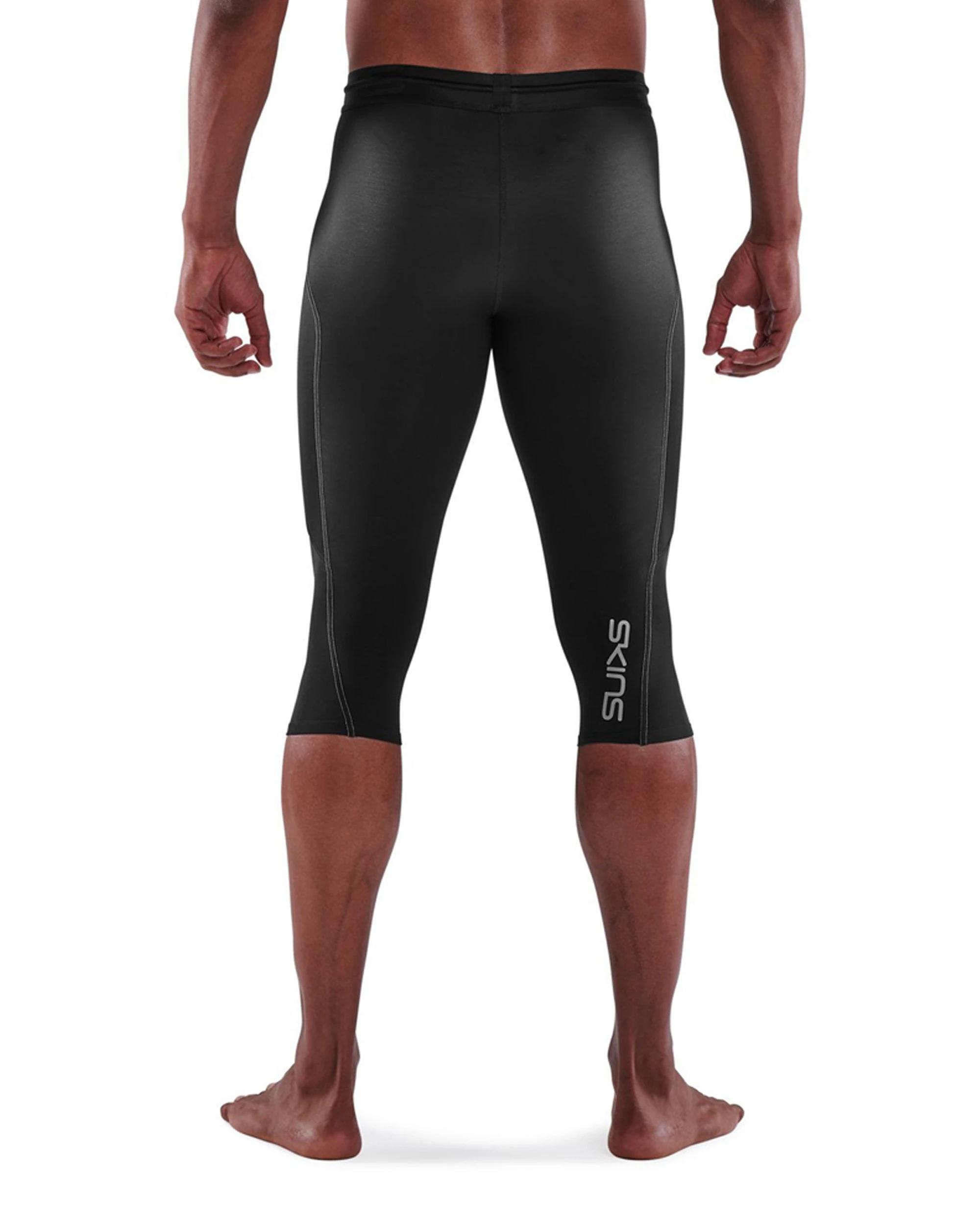 3 SKINS Compression Men's Series-3 Active 3/4 Tight Thermal BLACK, 3 of 4