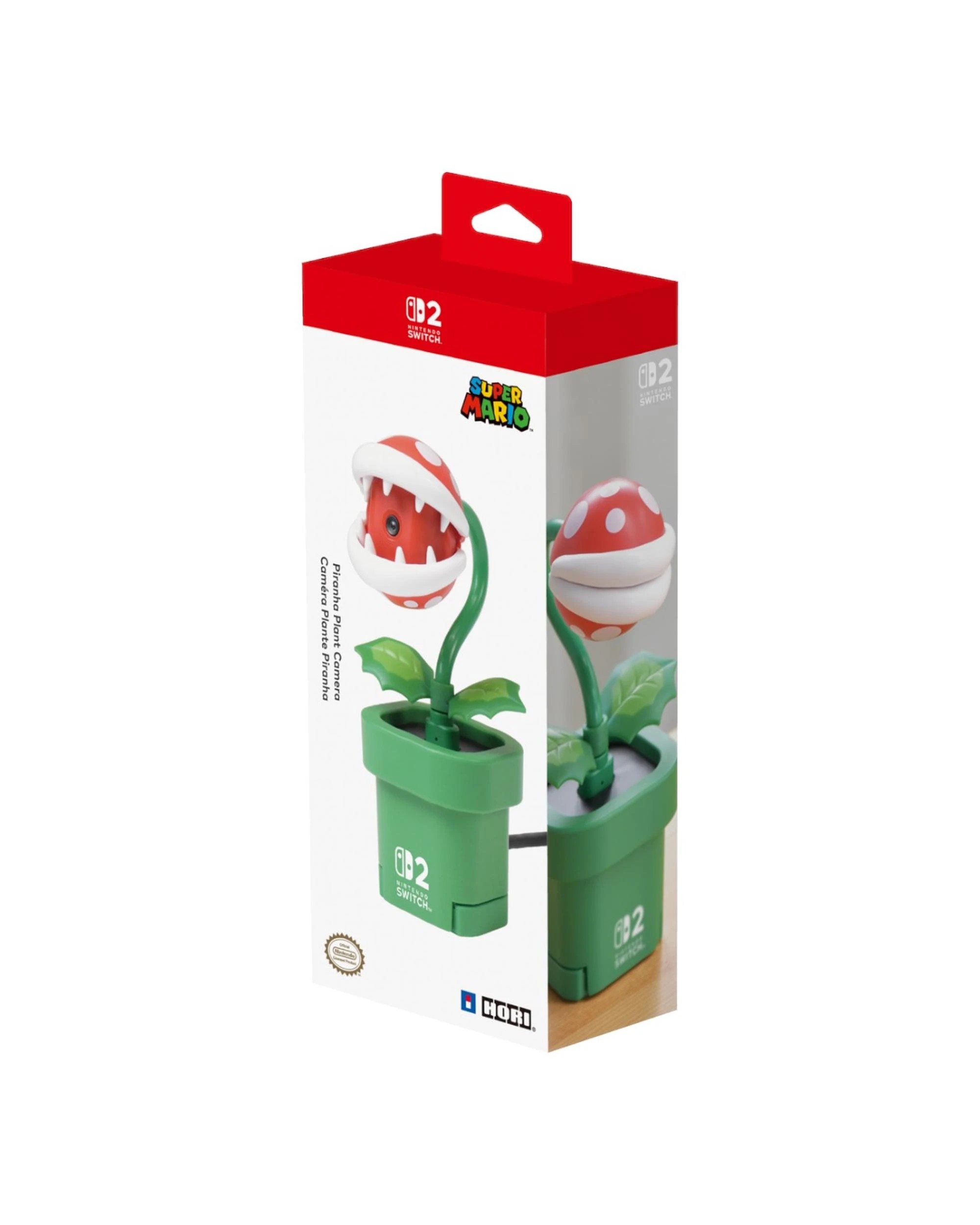 7 HORI Piranha Plant Camera for Nintendo Switch 2 - Green, 7 of 7