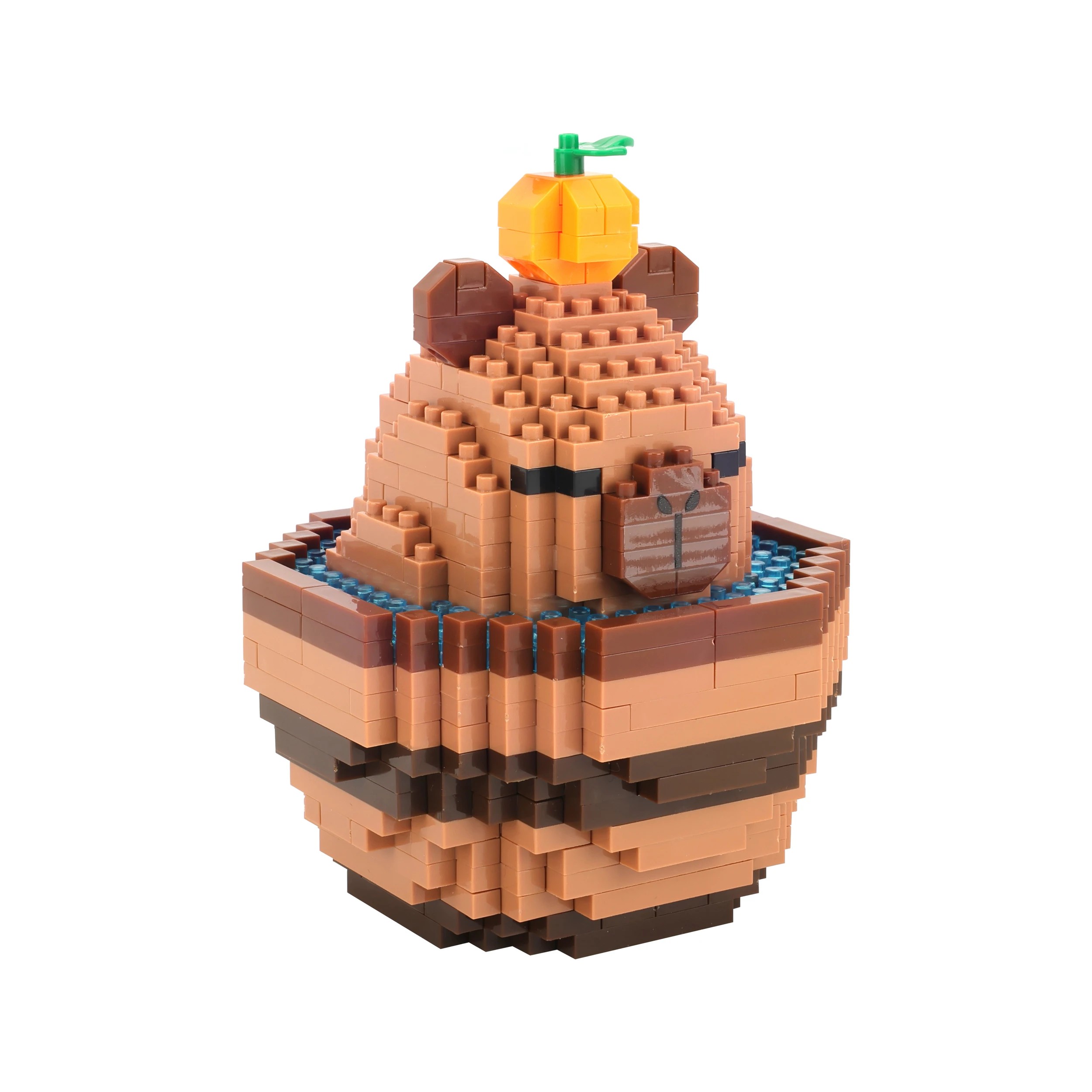 4 Mini Blocks Animal Series: Capybara - Assorted, 4 of 10