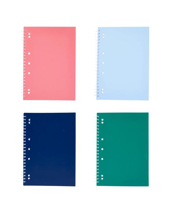 A4 Spiral Notebook - Assorted