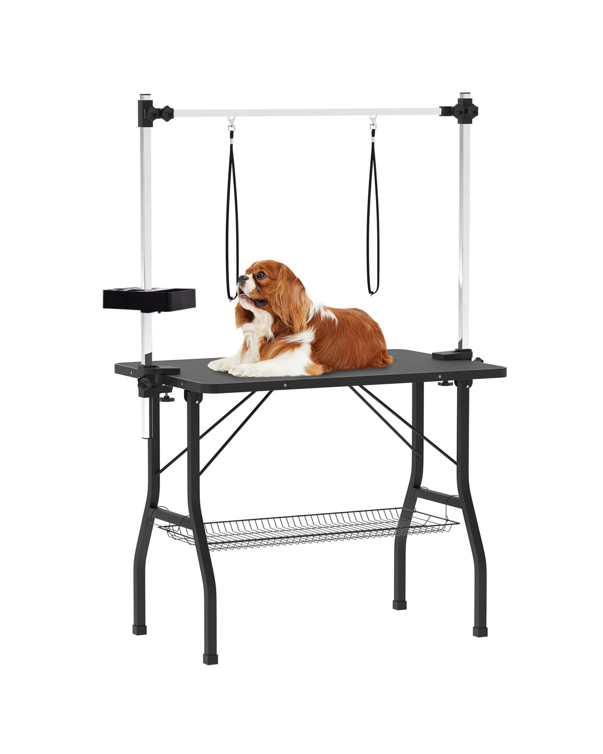 2 Advwin Pet Grooming Table 2 Loops Foldable Dog Grooming Station, 2 of 7