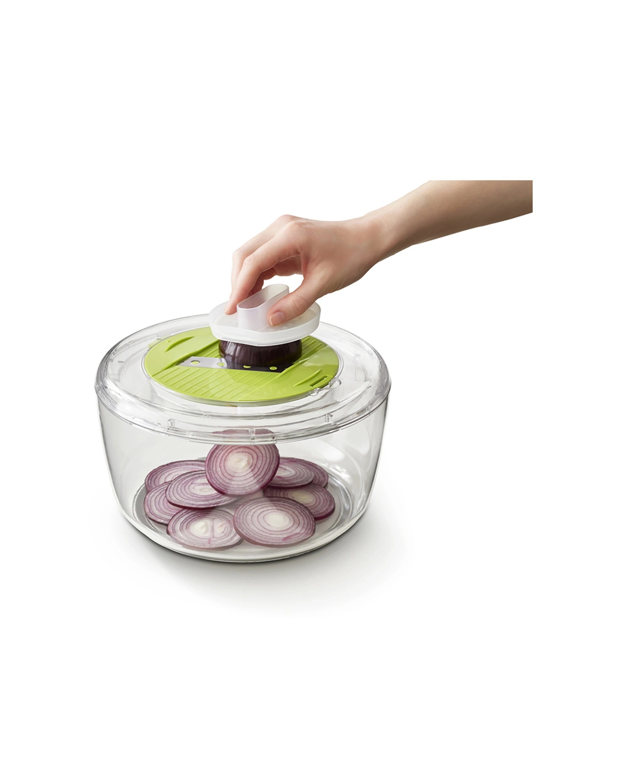 3 Joseph Joseph Prep 4-Piece Salad Preparation Set Interchangeable Discs - Multi, 3 of 7