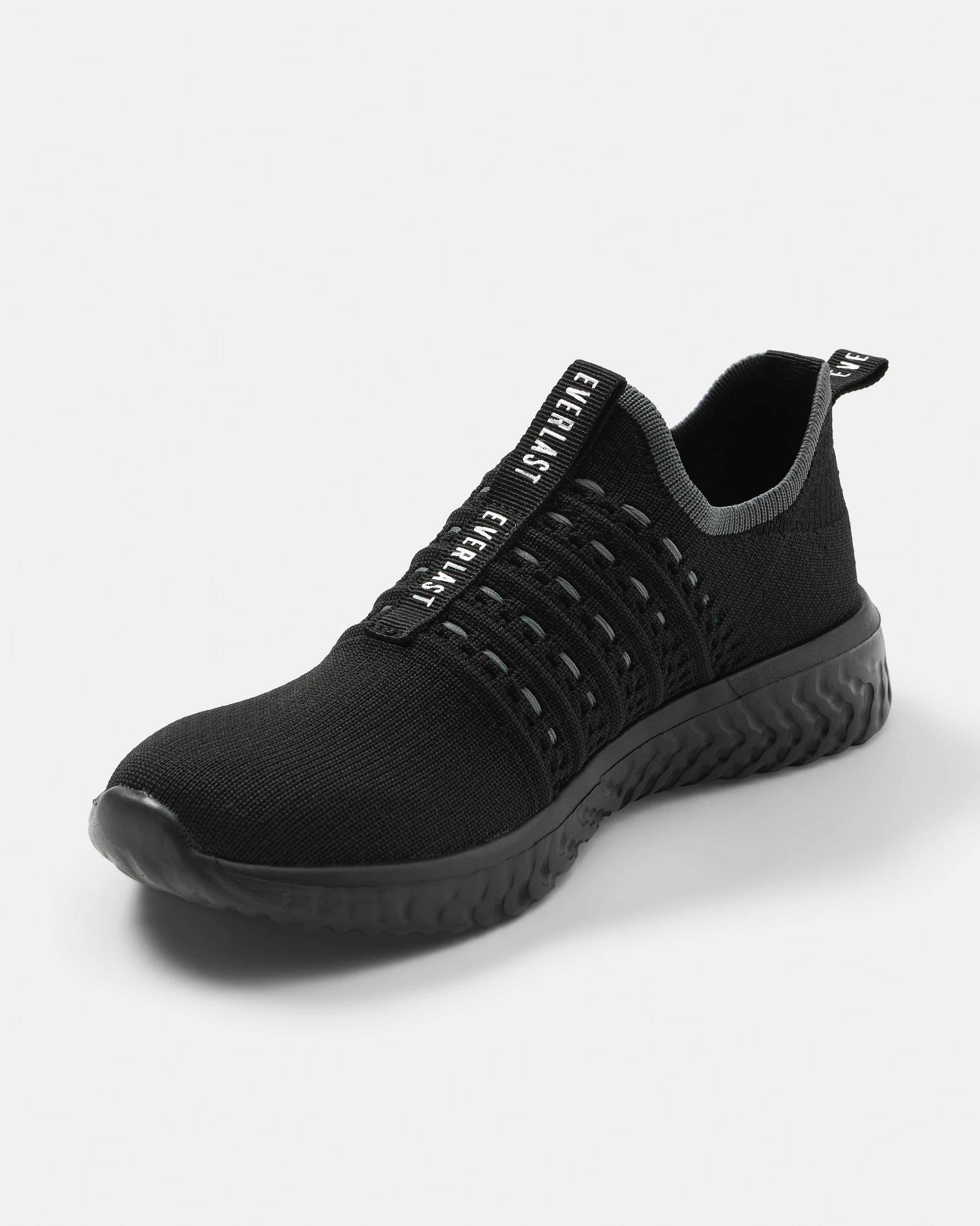 3 Everlast Kids LaGuardia Slip-On Sneakers Black, 3 of 5