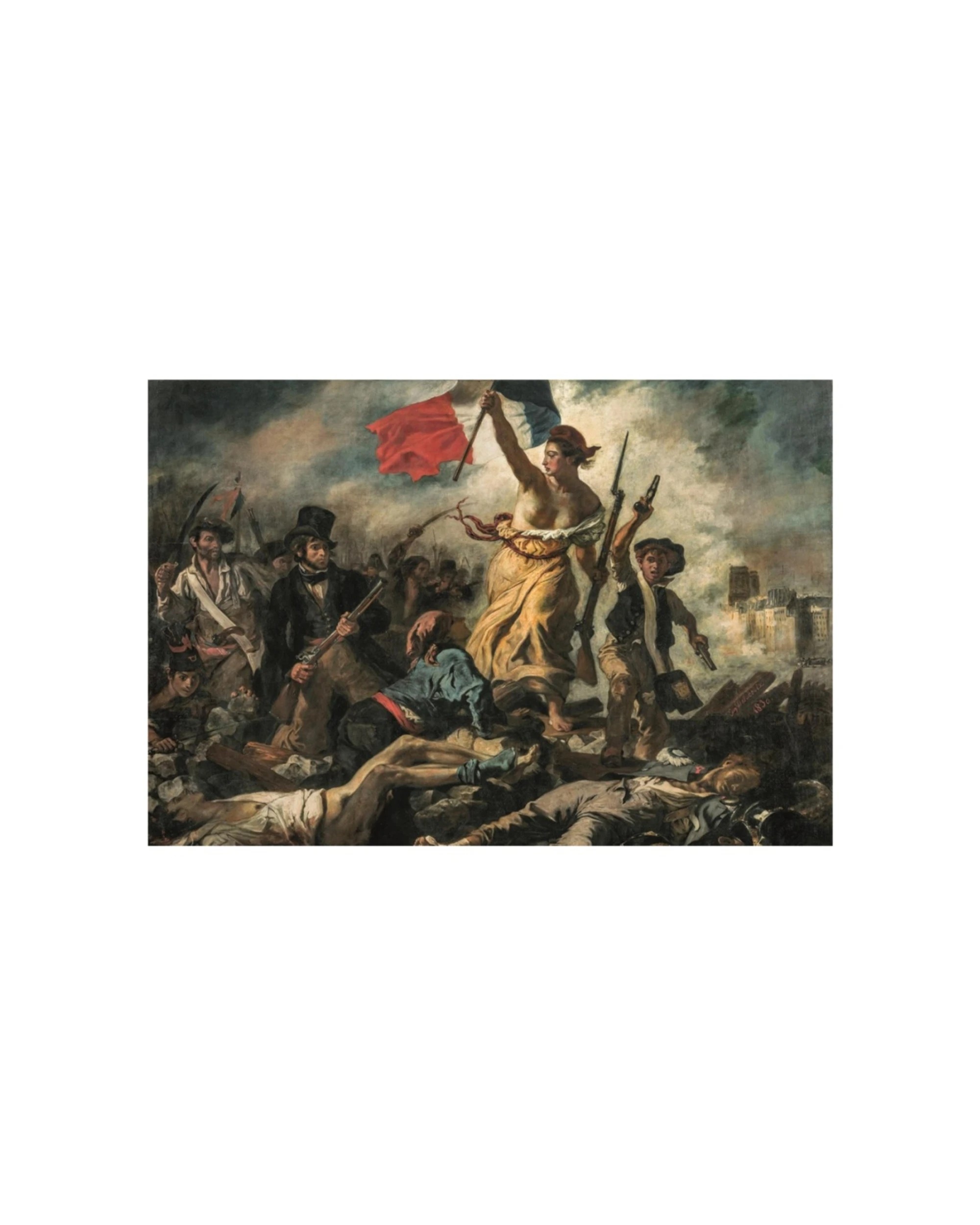 2 Clementoni Museum Collection Liberty Leading The People 1000 Piece Puzzle - Multi, 2 of 2