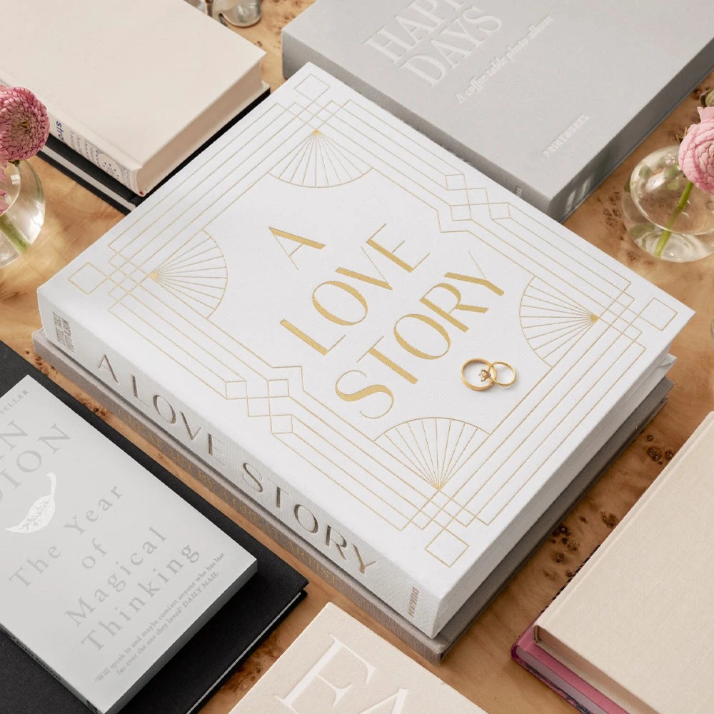 3 Printworks-Wedding-Album-A-Love-Story - White, 3 of 5