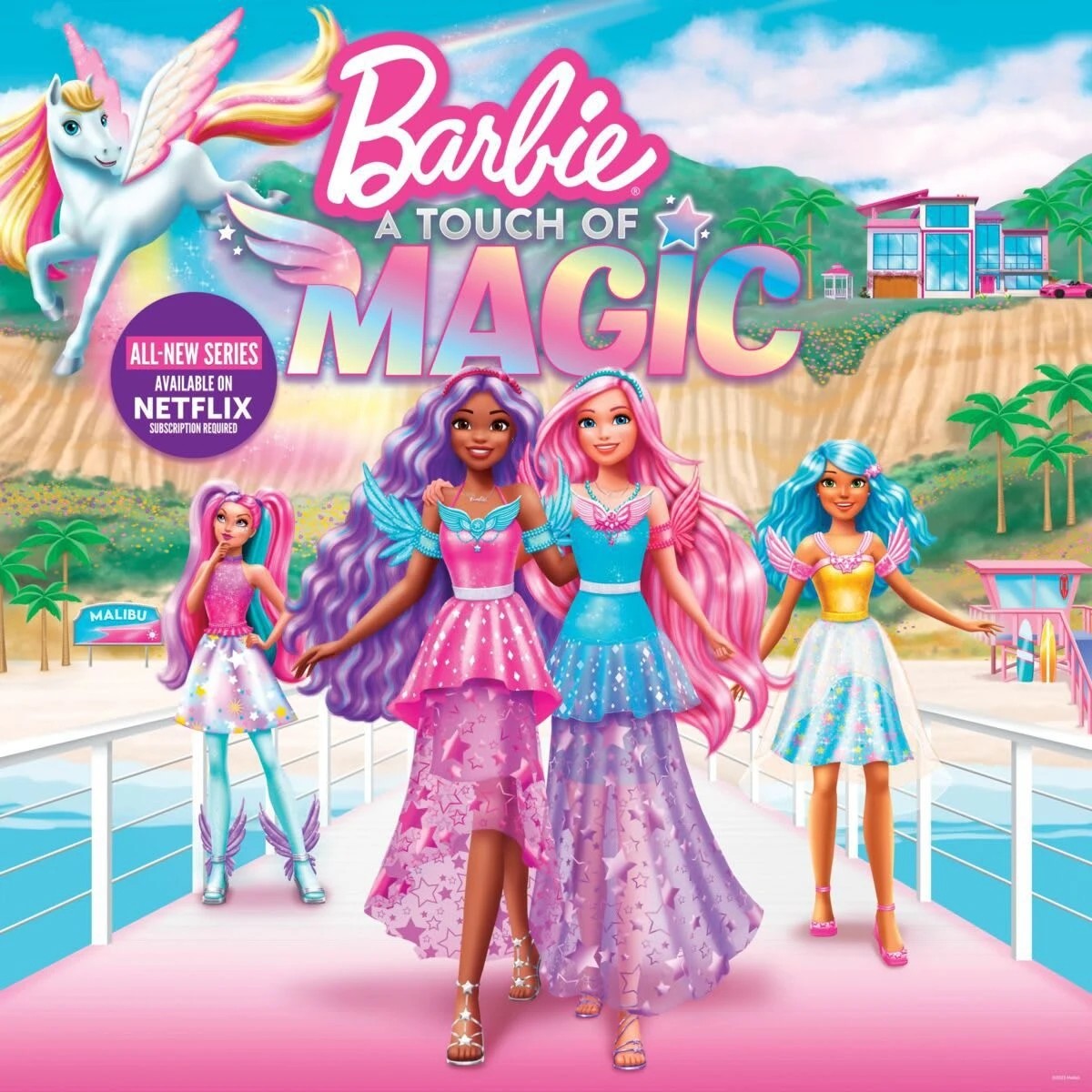 9 Barbie A Touch of Magic Doll with Fairytale Dress - Assorted, 9 of 9