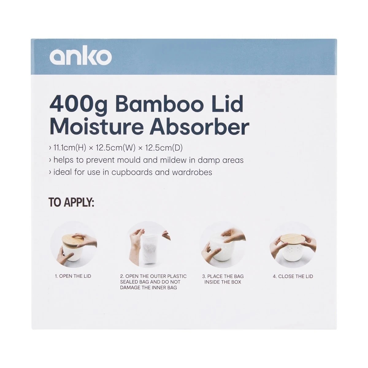 7 400g Bamboo Lid Moisture Absorber, 7 of 7