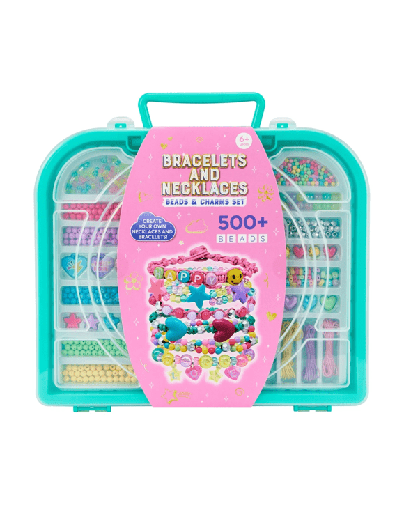 Beads & Charms Set: Bracelets and Necklaces