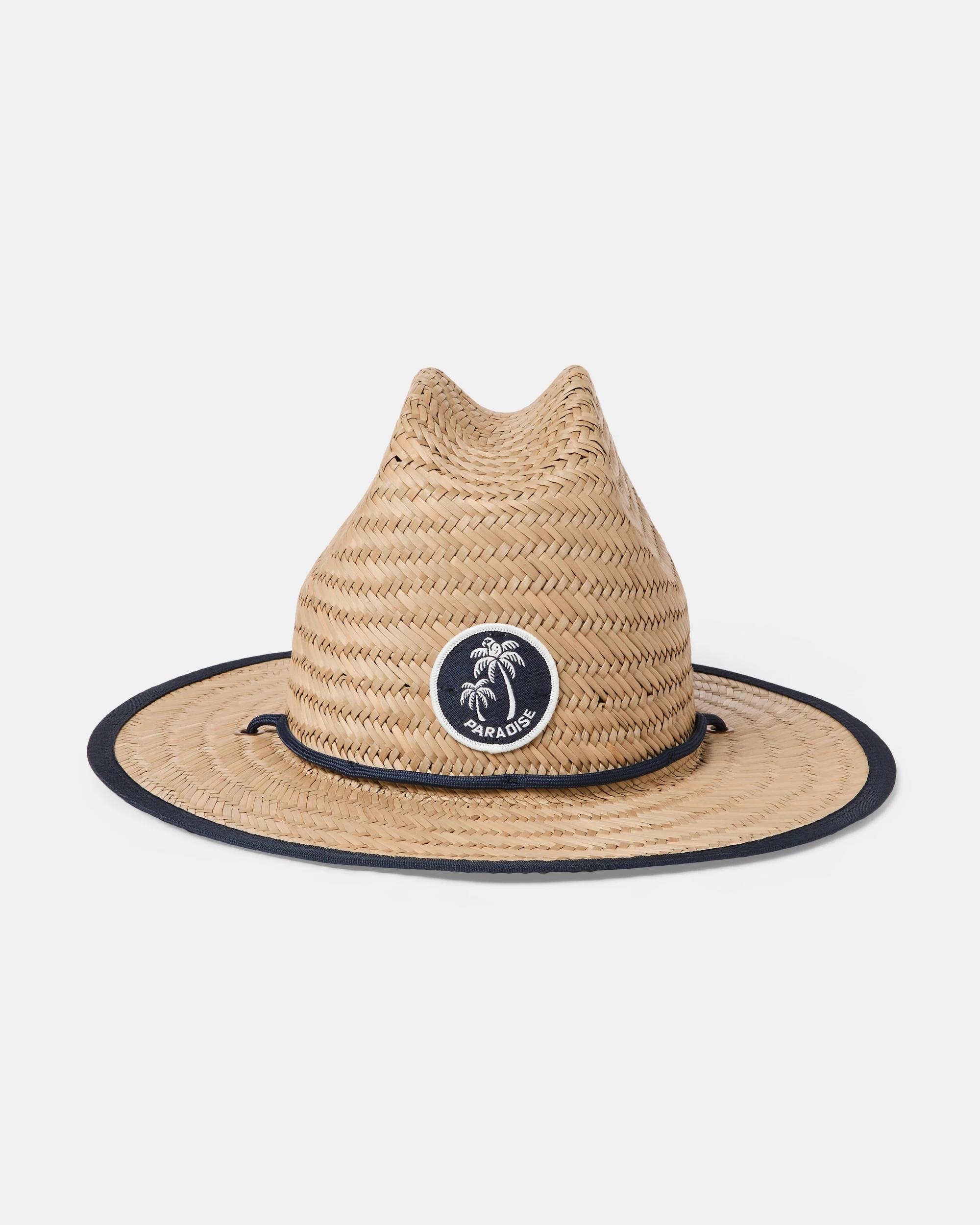 1 Beach Straw Hat Wht Hat, 1 of 2