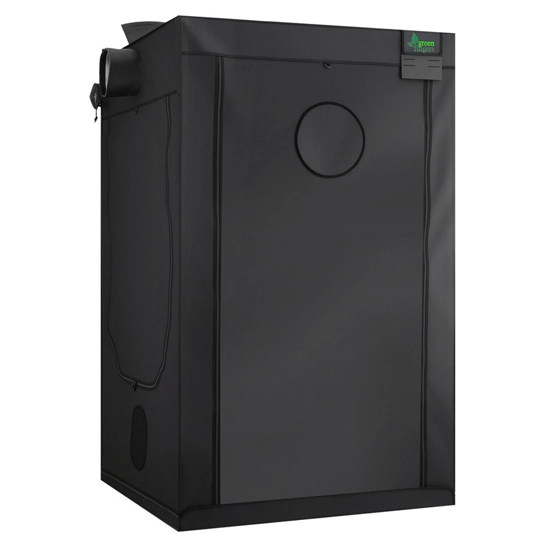 3 Green Fingers Grow Tent Kits 120x120x200cm Hydroponics Indoor Grow System - Black, 3 of 5