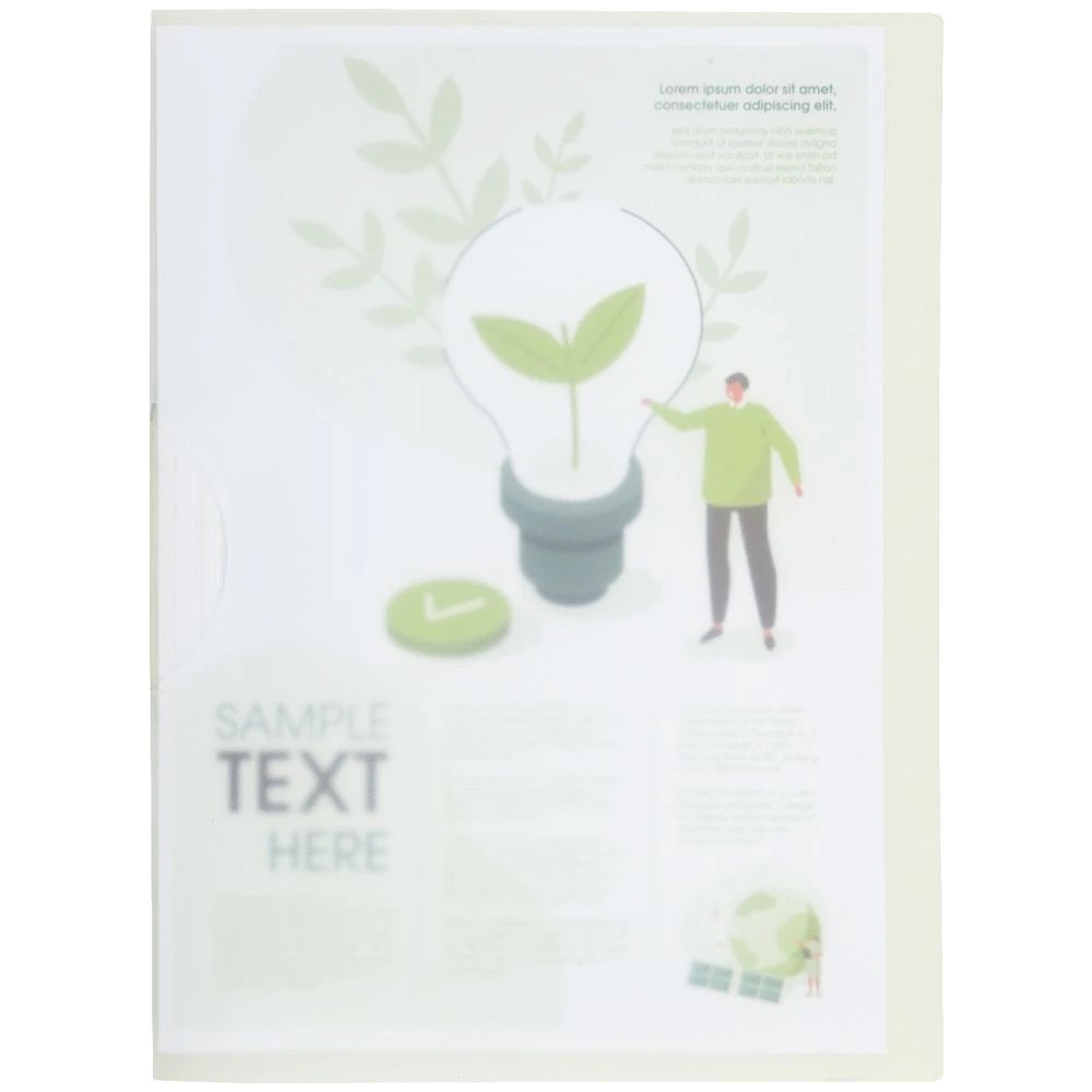 2 J.Burrows Swing Clip File A4 Clear, 2 of 3