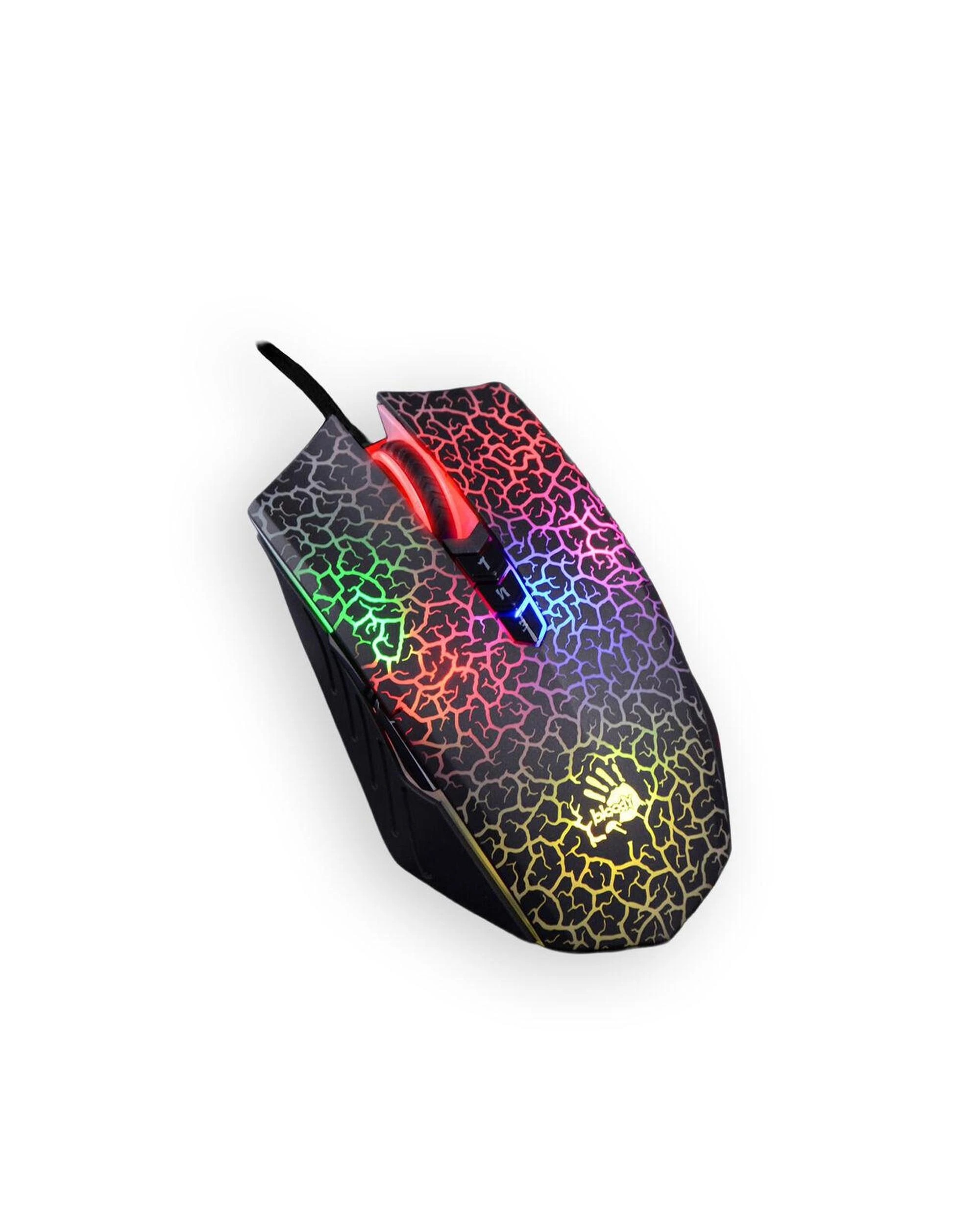 2 Bloody A70 Light Strike Black Wired 6200 CPI Optical Gaming Mouse, 2 of 5