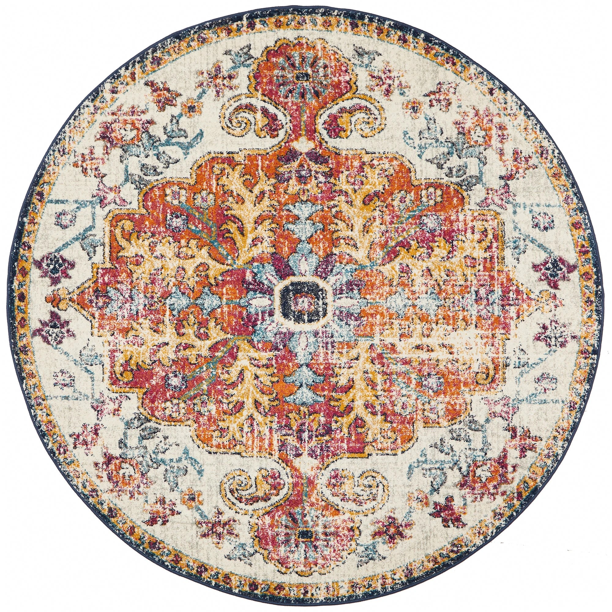1 Common Ground Rugs Encore 254 240x240cm - White, 1 of 9