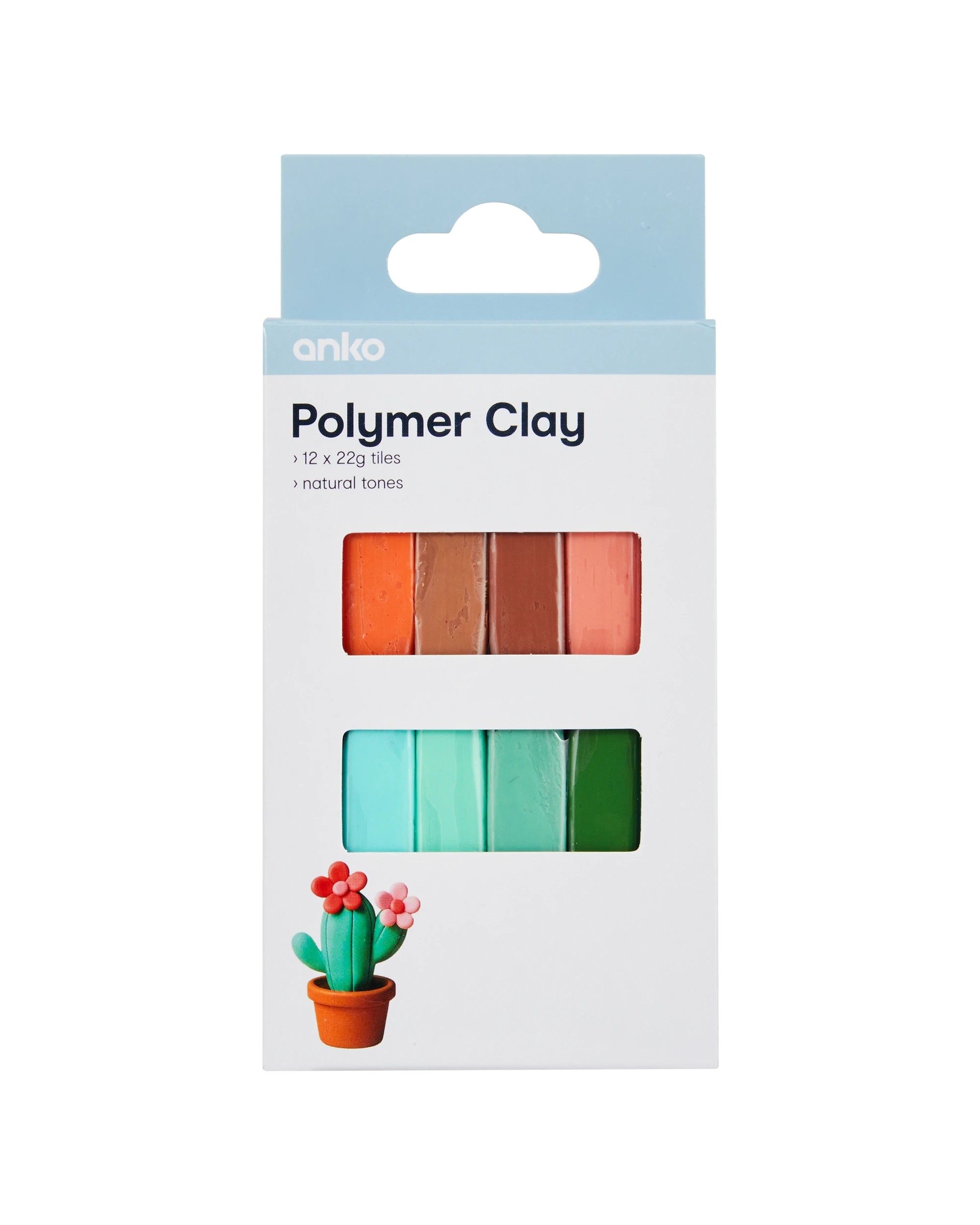 1 12 Pack Polymer Clay - Natural Tones, 1 of 2