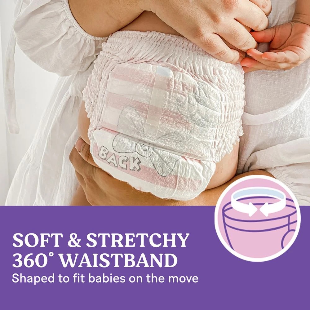 9 Huggies Nappy Pants Crawler Girl 36 Pack, 9 of 10
