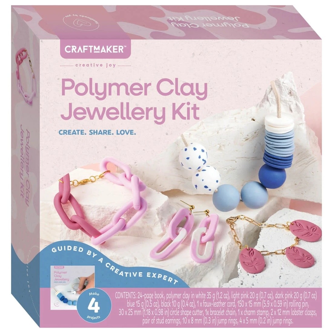 1 Craft Maker Polymer Clay Jewellery Kit, 1 of 7