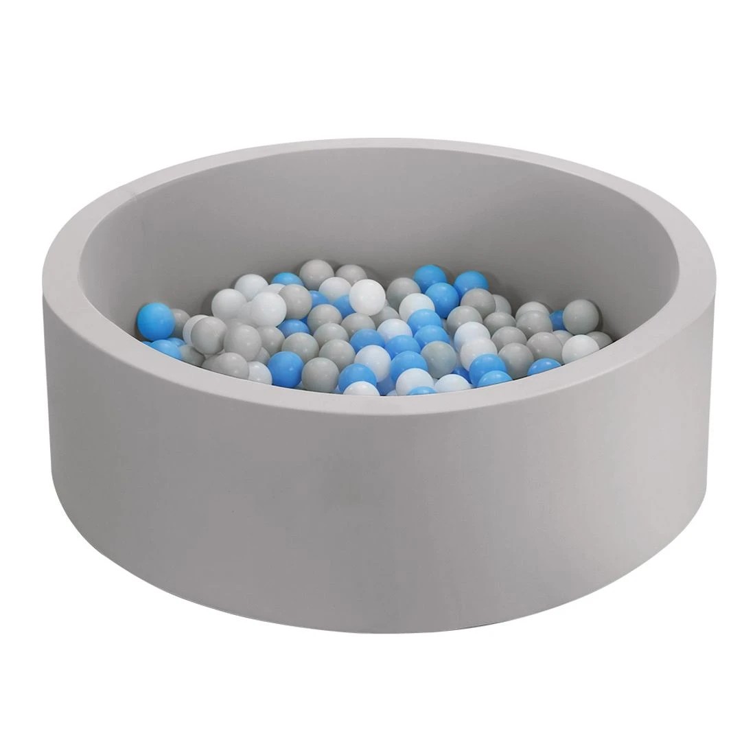 2 Keezi Kids Ball Pit 90x30cm Ocean Foam Play Pool Barrier Toys Children
 - grey, 2 of 7
