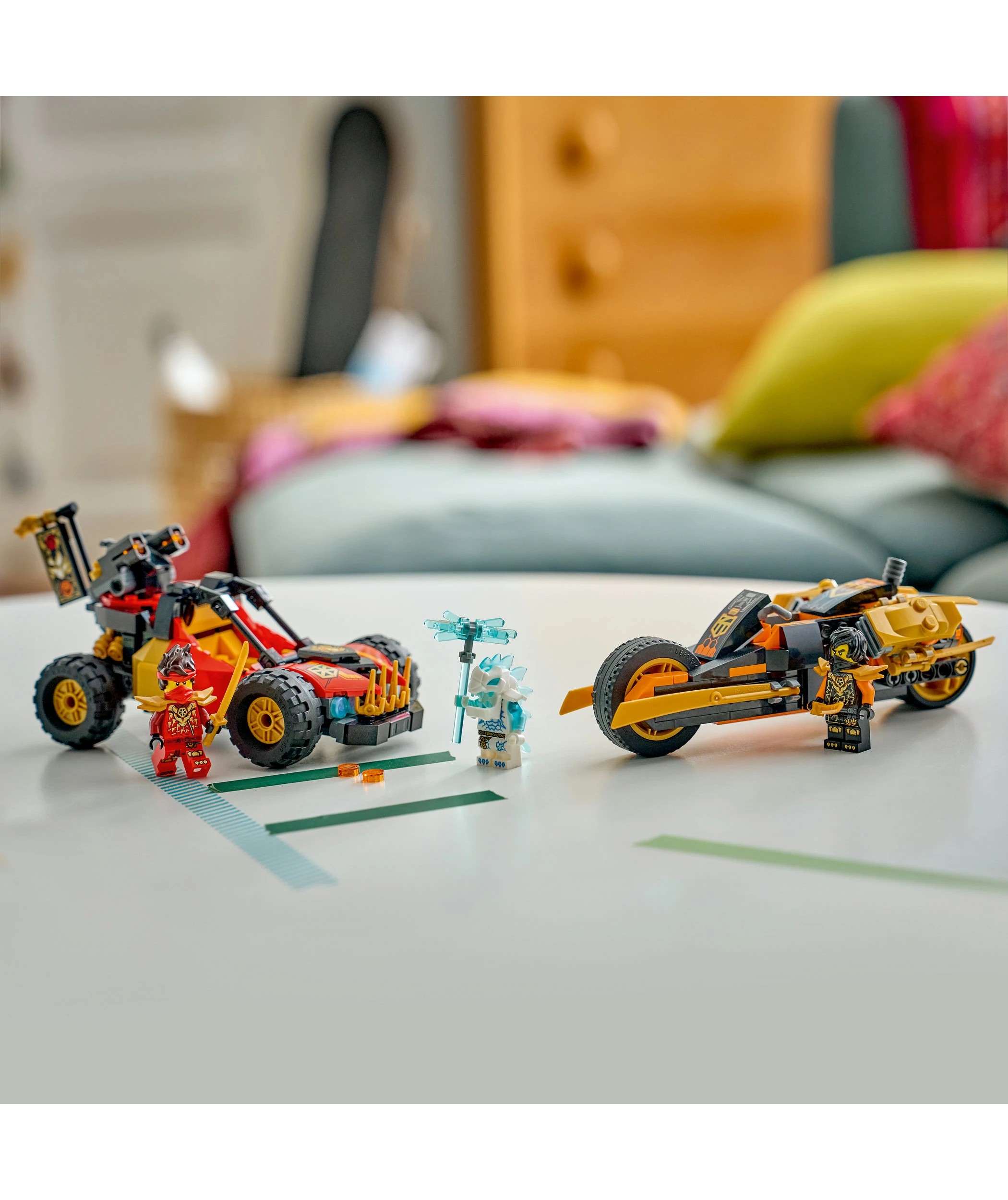 8 LEGO Ninjago Kai and Cole's Combiner Vehicles 71864, 8 of 9