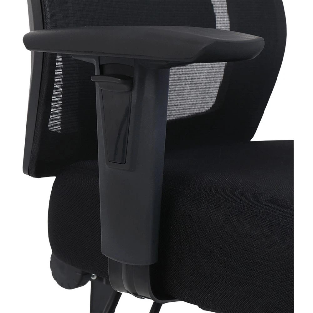 5 Stilford Pro Heavy Duty Chair Black Ergonomic Chairs and Desk Chairs, 5 of 10