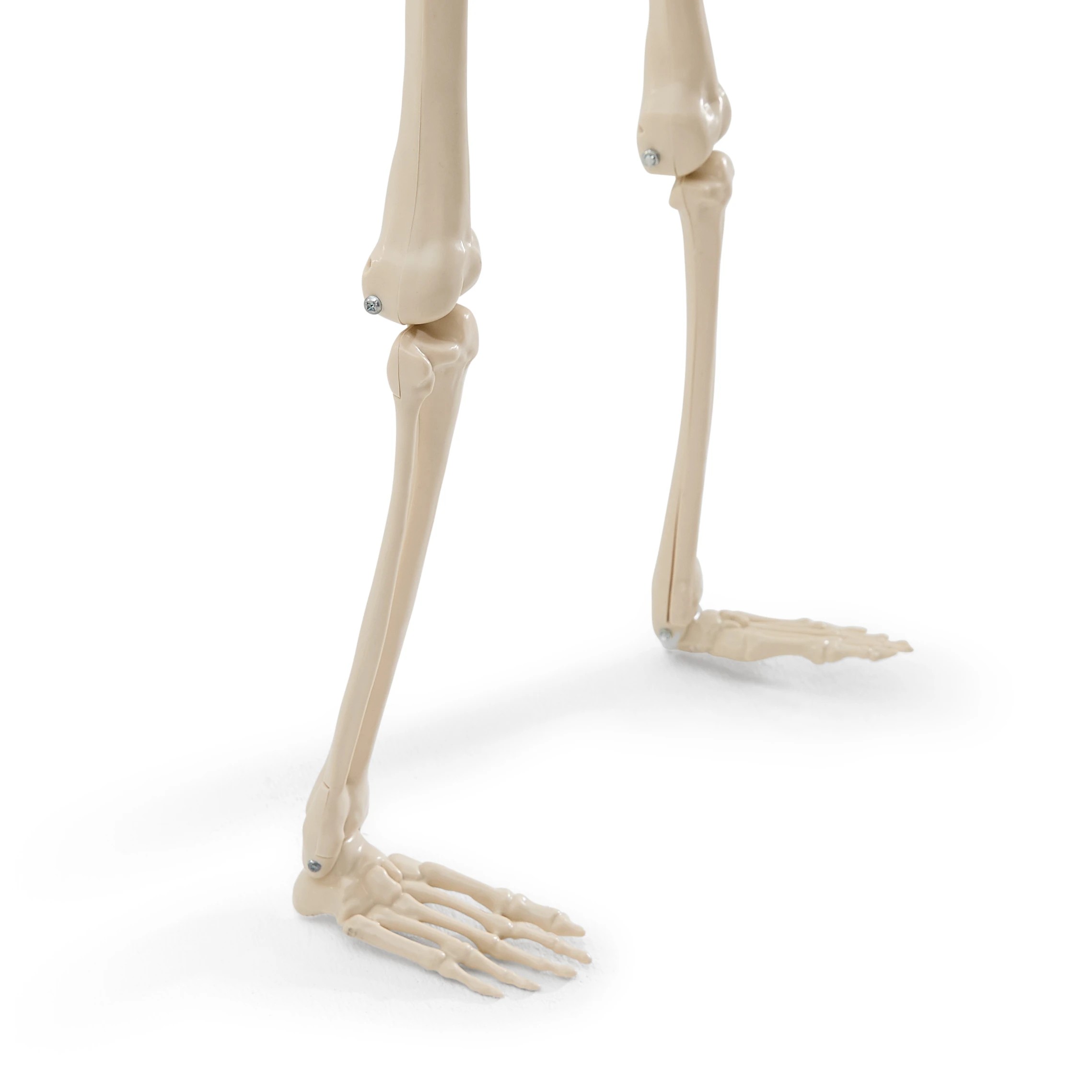 9 Battery Operated LED Light Up Poseable Skeleton, 9 of 9